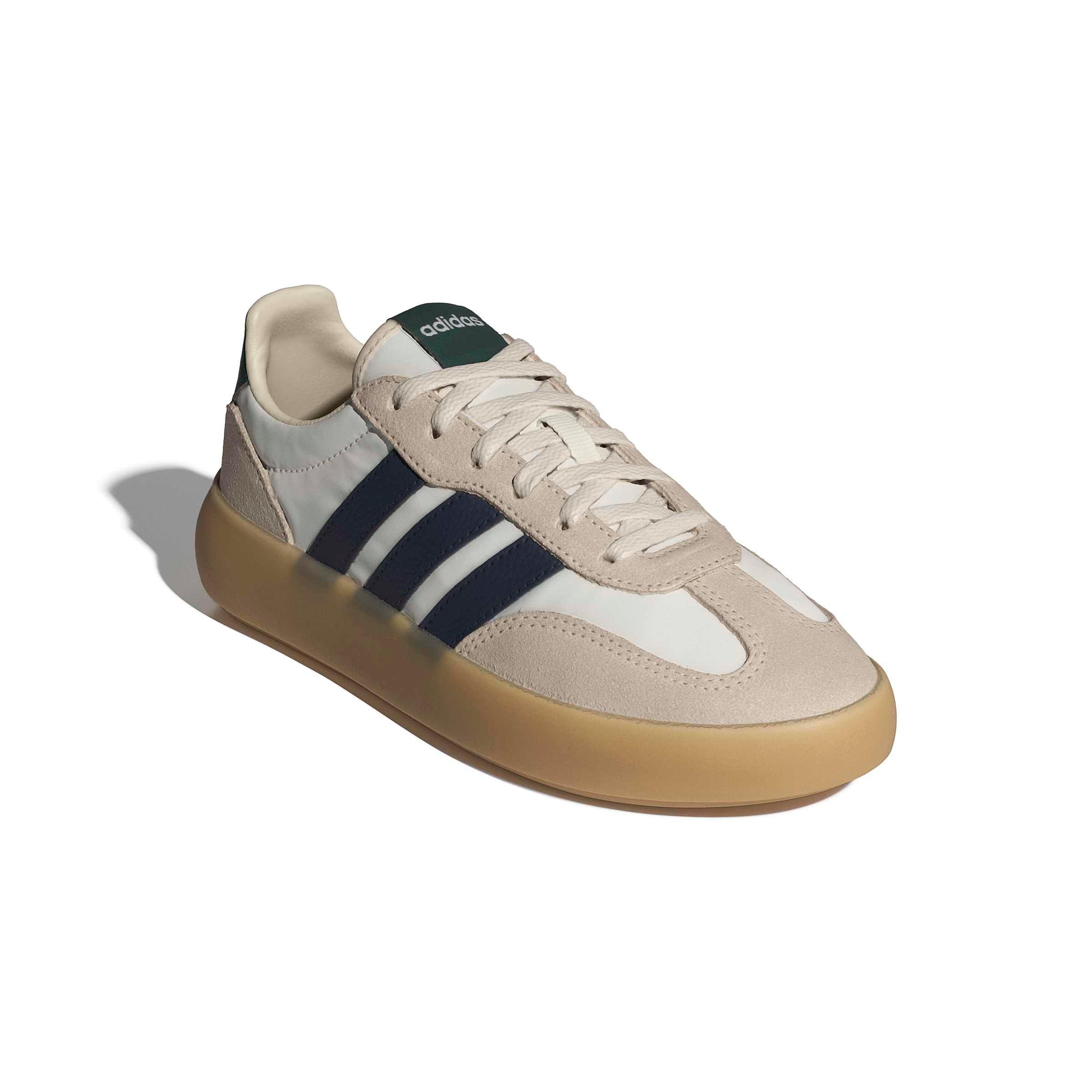 adidas Barreda Decode "Off White/Collegiate Navy/Collegiate Green" Grade School Boys' Shoe - OFF WHITE/NAVY/GREEN