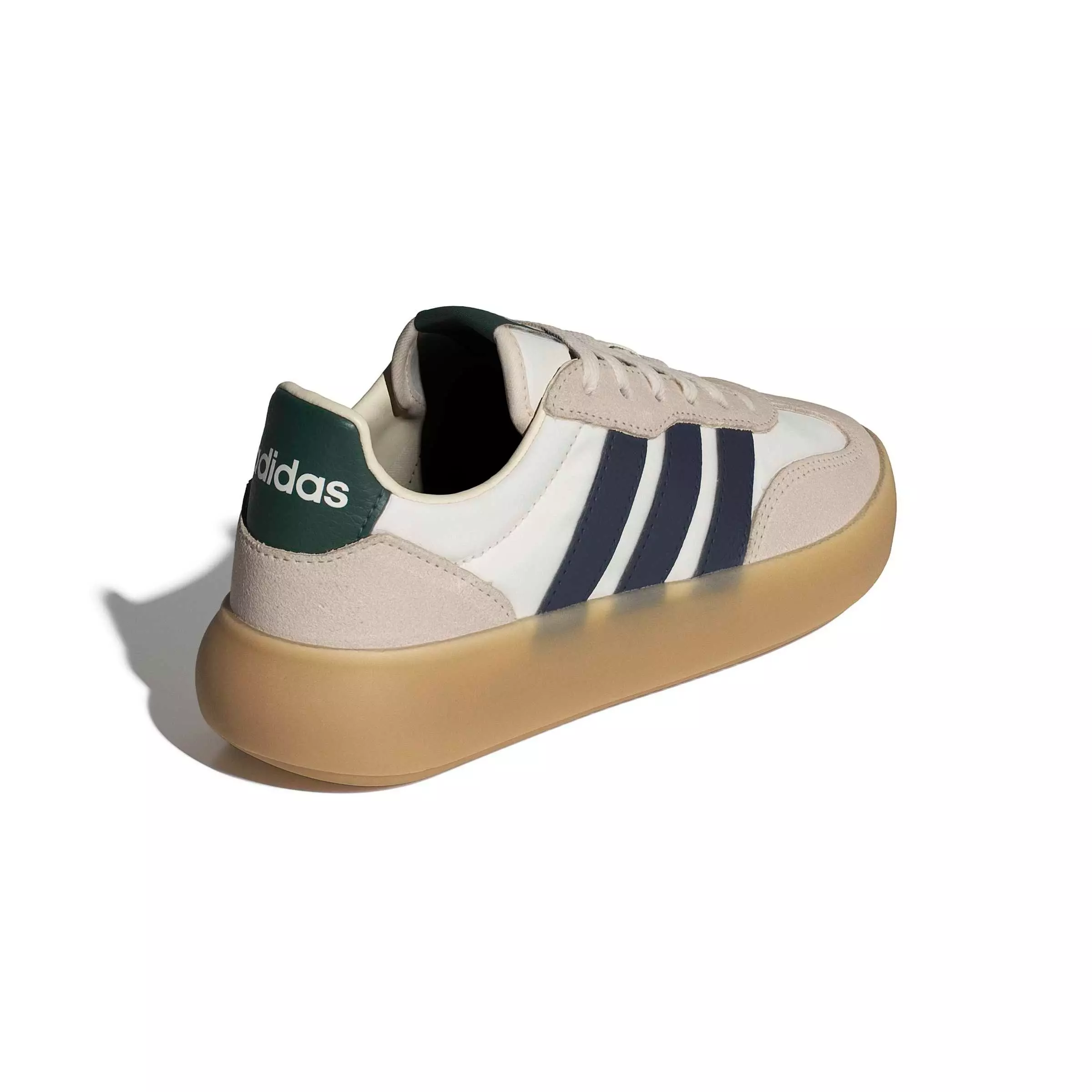 adidas Barreda Decode "Off White/Collegiate Navy/Collegiate Green" Grade School Boys' Shoe - OFF WHITE/NAVY/GREEN