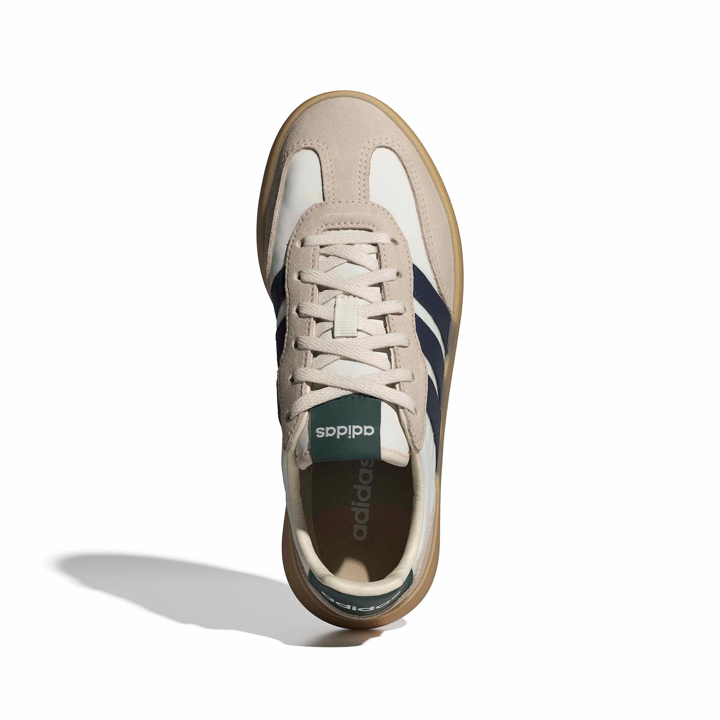 adidas Barreda Decode "Off White/Collegiate Navy/Collegiate Green" Grade School Boys' Shoe - OFF WHITE/NAVY/GREEN