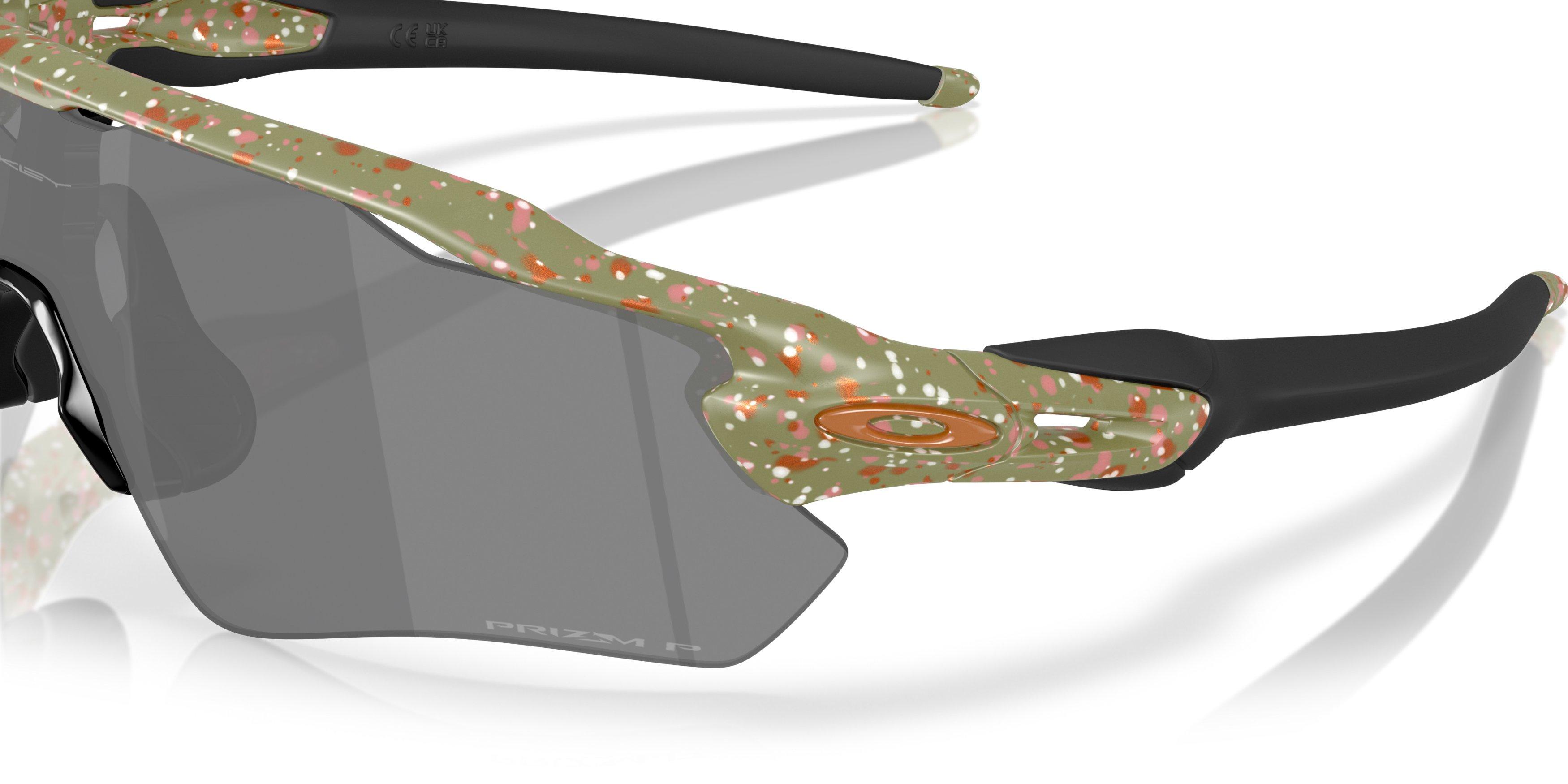 Oakley Radar EV Path Prizm Black Polarized Sunglasses - Fern Terrazzo - GREEN/GREY Thumbnail View 5