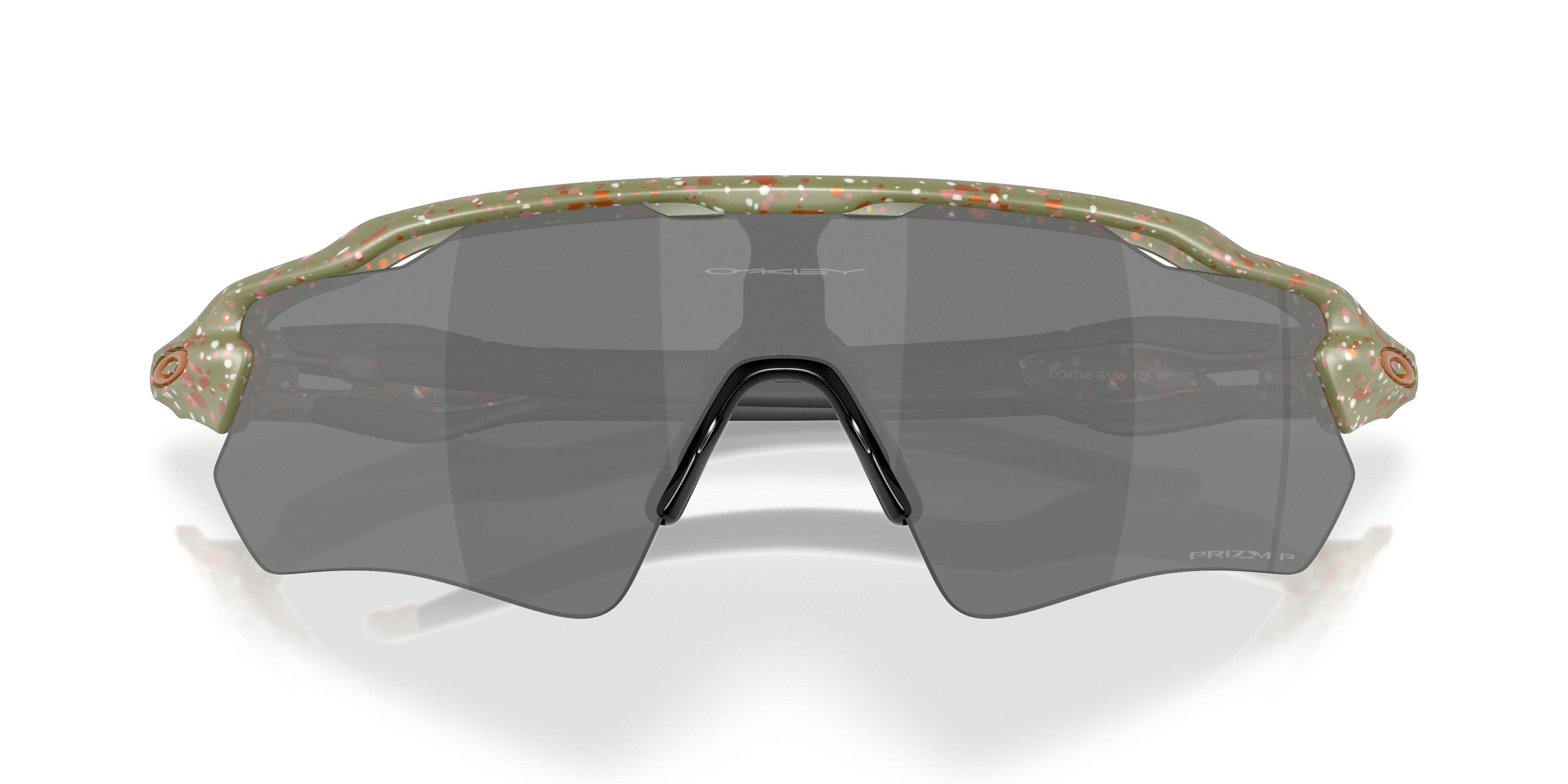 Oakley Radar EV Path Prizm Black Polarized Sunglasses - Fern Terrazzo - GREEN/GREY Thumbnail View 7