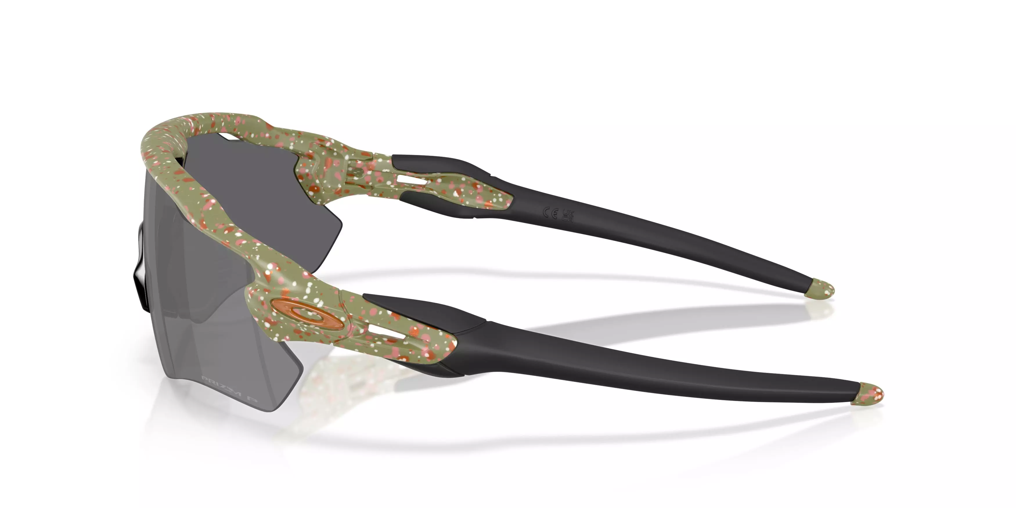 Oakley Radar EV Path Prizm Black Polarized Sunglasses - Fern Terrazzo - GREEN/GREY