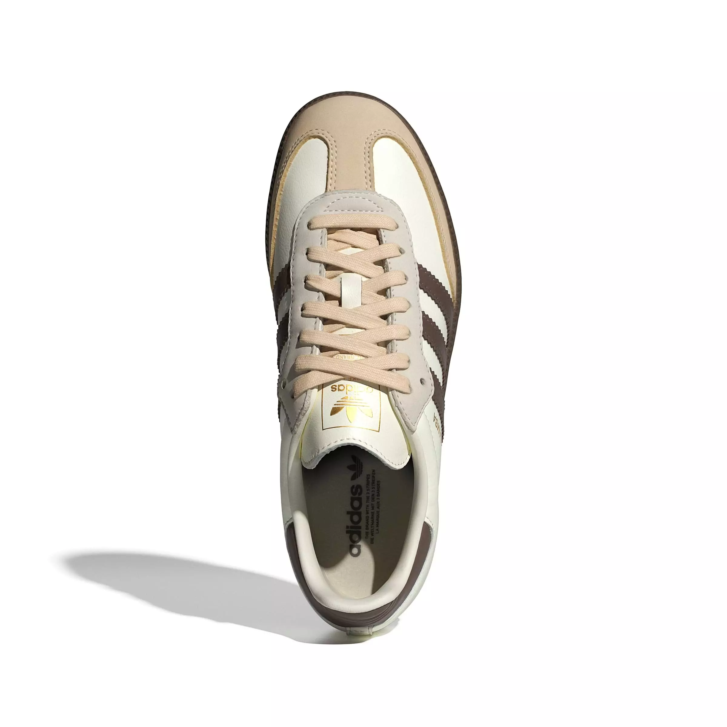 adidas Originals Samba OG "Off White/Earth Strata/Gum 3" Women's Shoe - OFF WHITE/EARTH/GUM