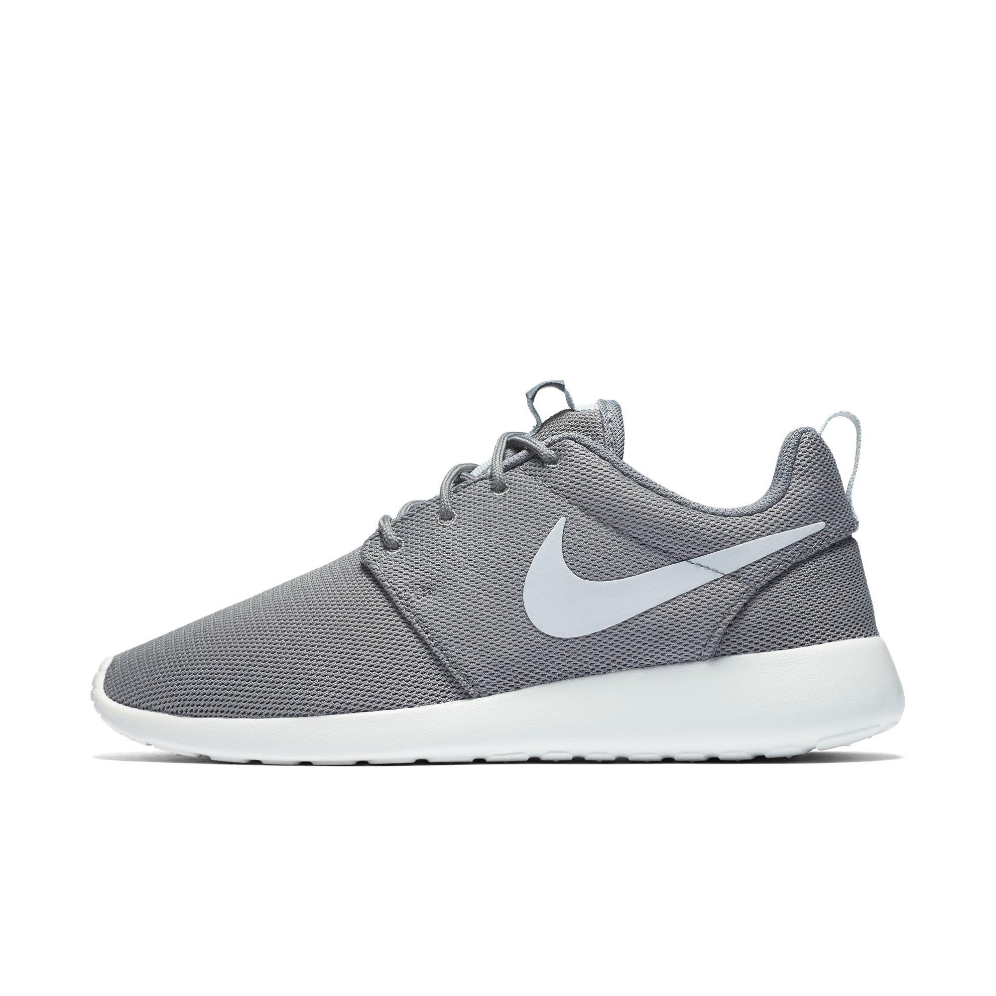 gray nike roshe womens