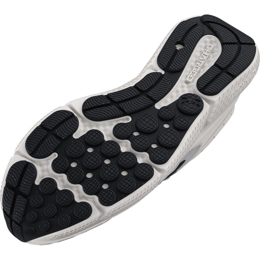 Under Armour UA Charged Assert 10 "White/Black" Men's Running Shoe - WHITE/BLACK Thumbnail View 5