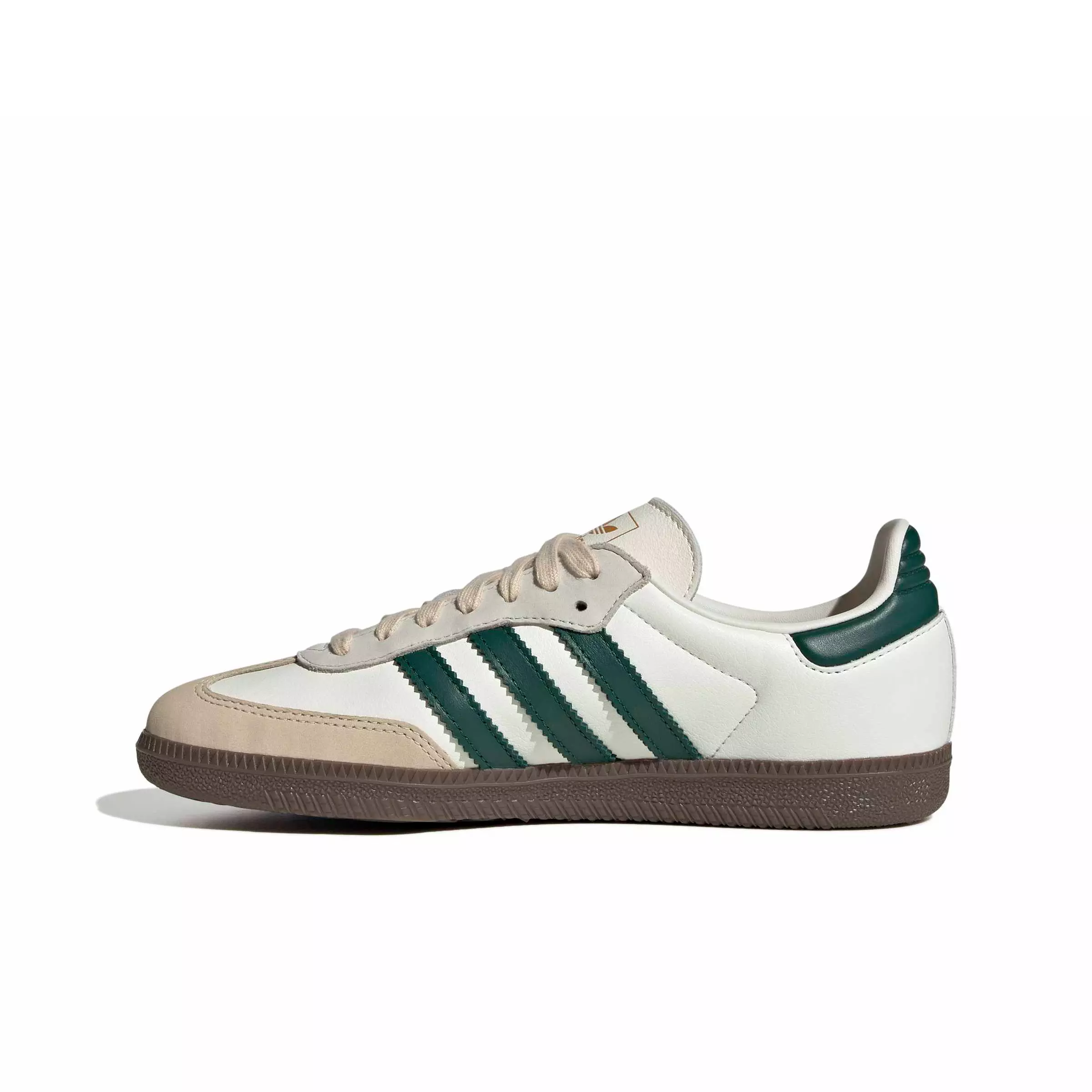 adidas Originals Samba OG "Off White/Collegiate Green/Sand Strata" Women's Shoe - OFF WHITE/GREEN/SAND