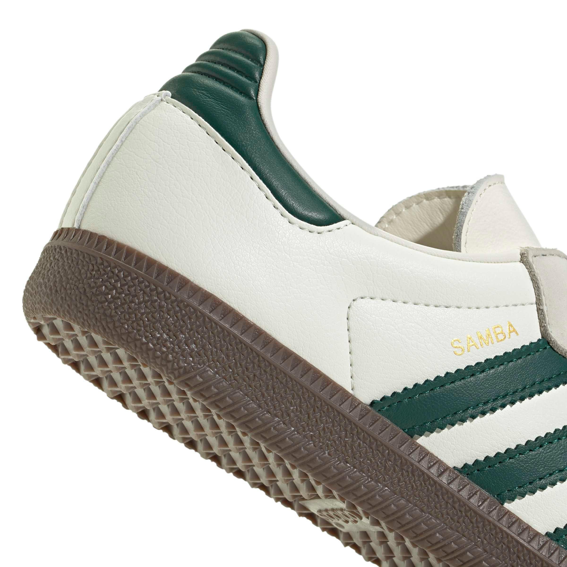 adidas Originals Samba OG "Off White/Collegiate Green/Sand Strata" Women's Shoe - OFF WHITE/GREEN/SAND Thumbnail View 8