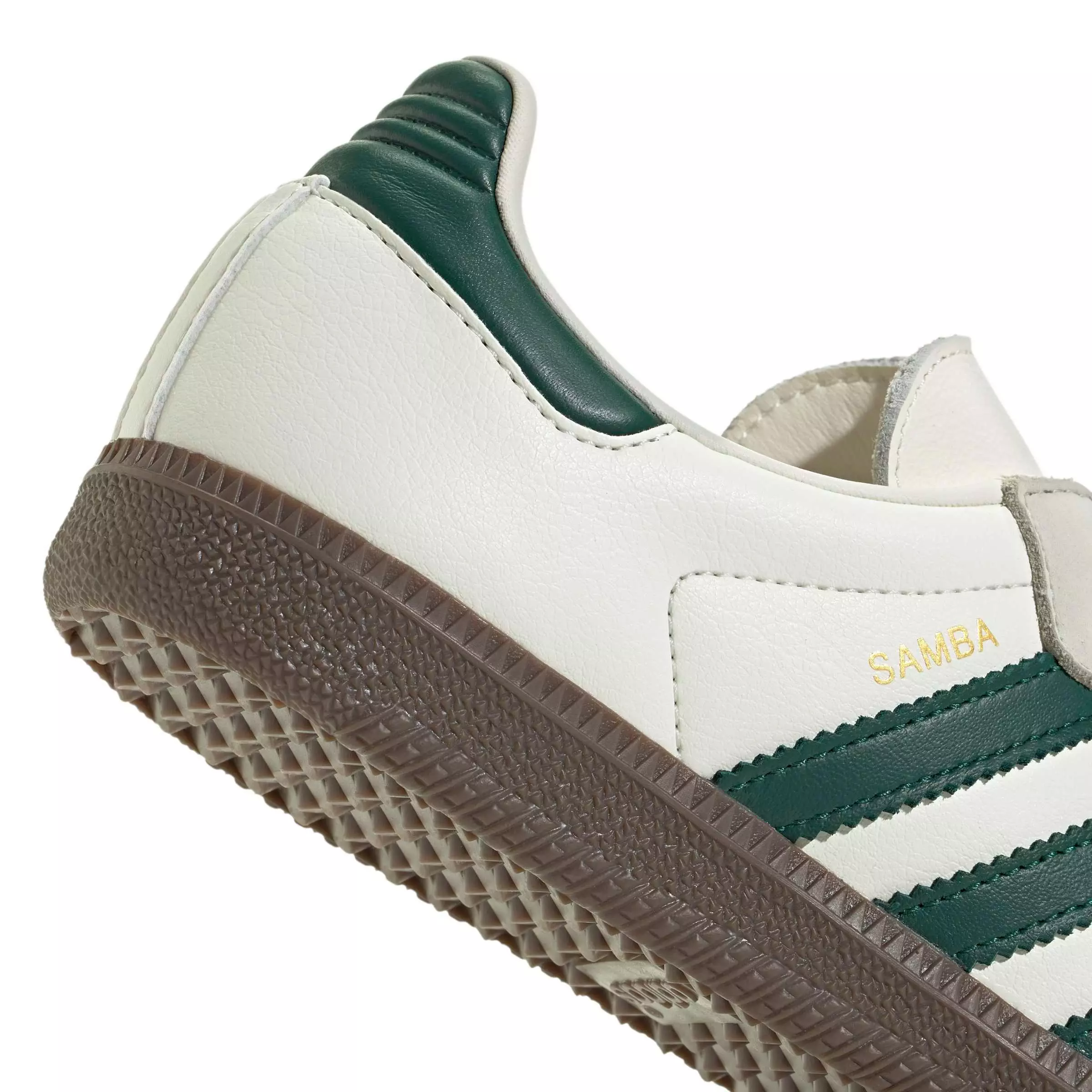 adidas Originals Samba OG "Off White/Collegiate Green/Sand Strata" Women's Shoe - OFF WHITE/GREEN/SAND