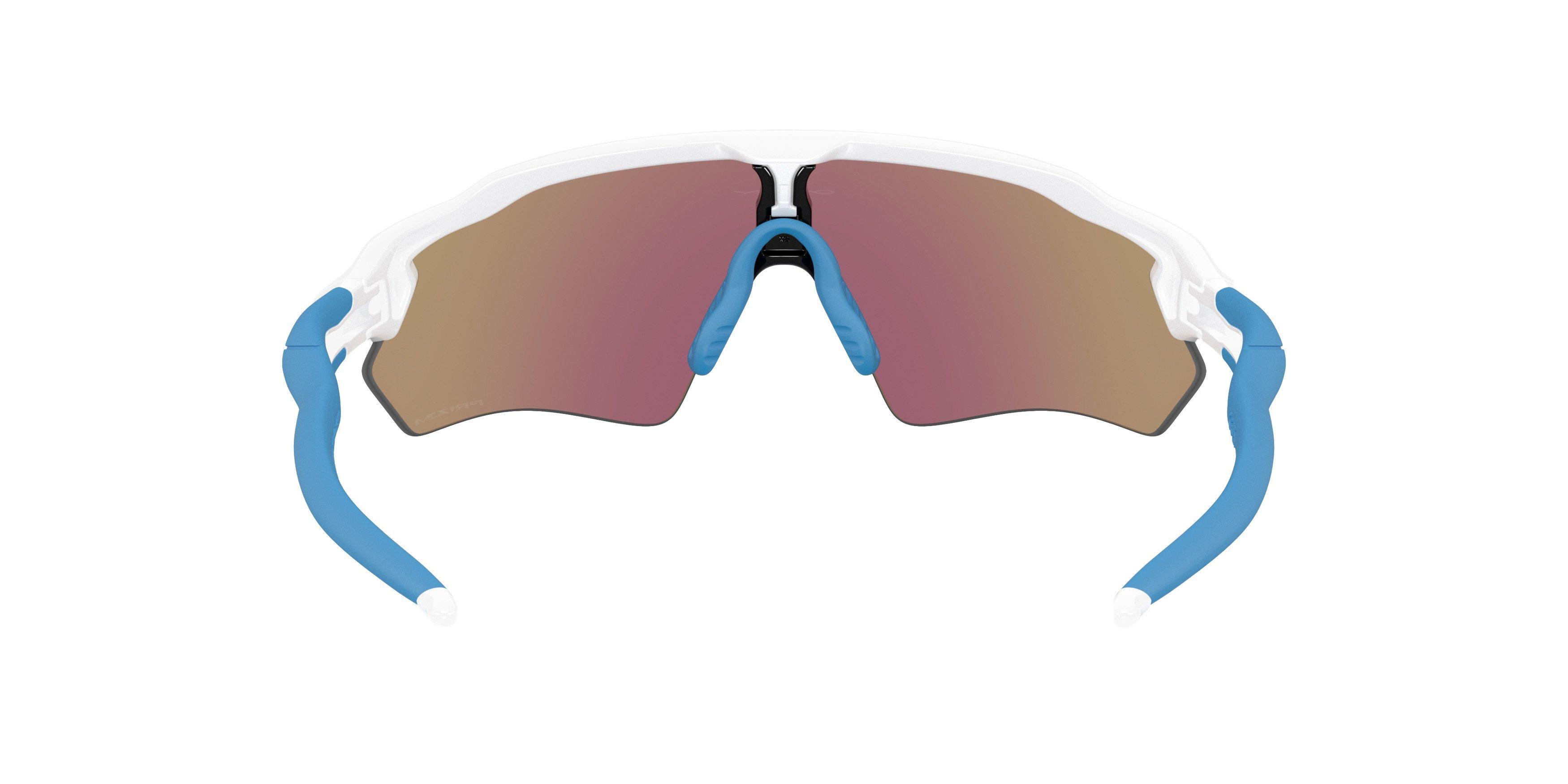 Oakley Radar EV Path S Prizm Blue Sunglasses - Glossy White - WHITE/BLUE Thumbnail View 2