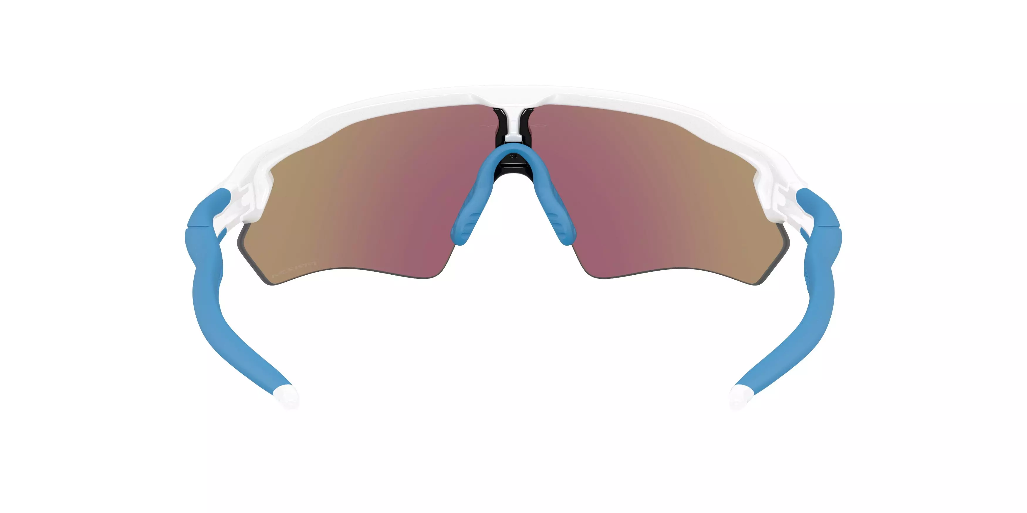 Oakley Radar EV Path S Prizm Blue Sunglasses - Glossy White - WHITE/BLUE