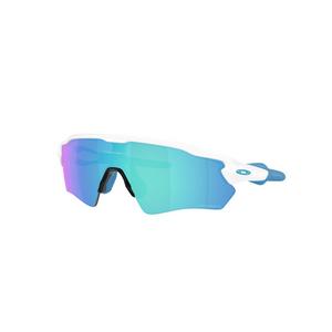 Oakley Radar EV Path S Prizm Blue Sunglasses - Glossy White