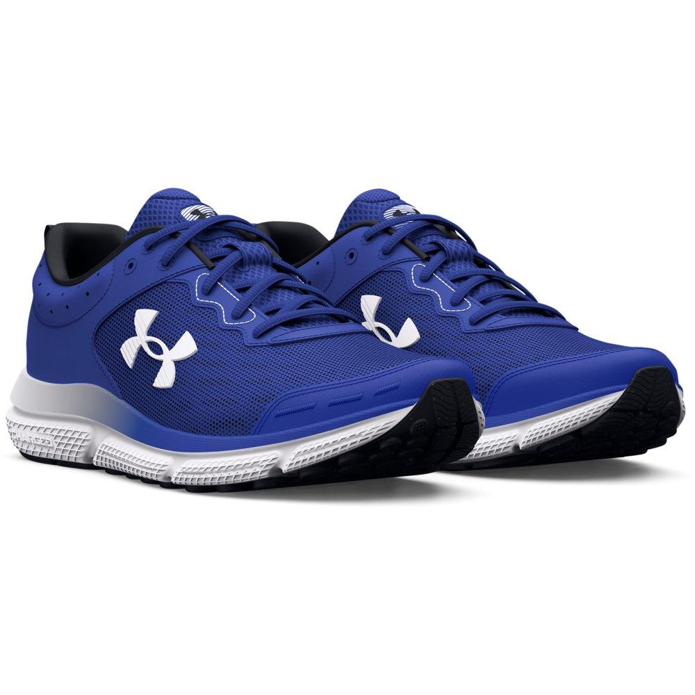 Under Armour Charged Assert 9 UA Blue White Men Running Shoes