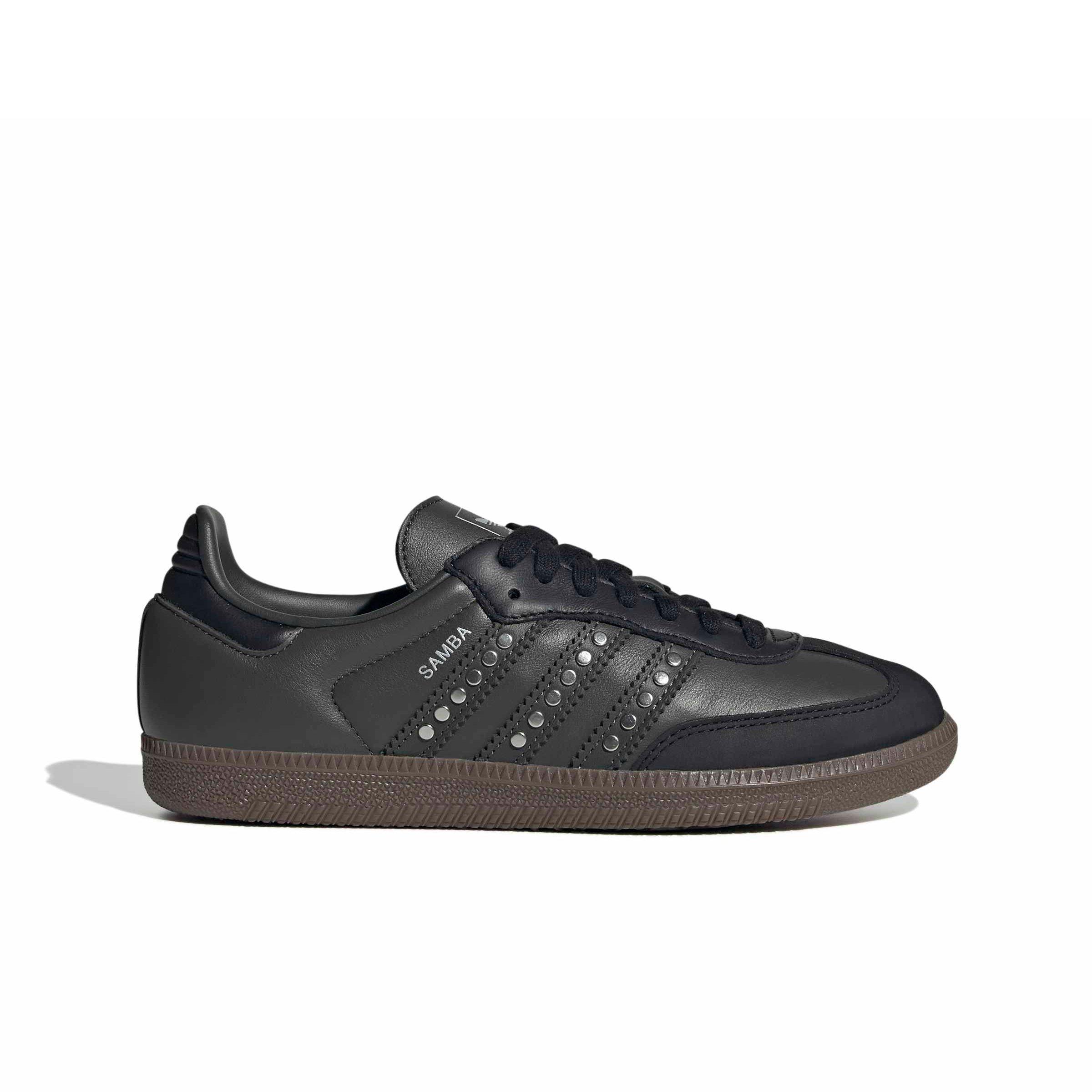 adidas Originals Samba OG "Core Black/Legend Earth/Gum 5" Women's Shoe - BLACK/EARTH/GUM Thumbnail View 1