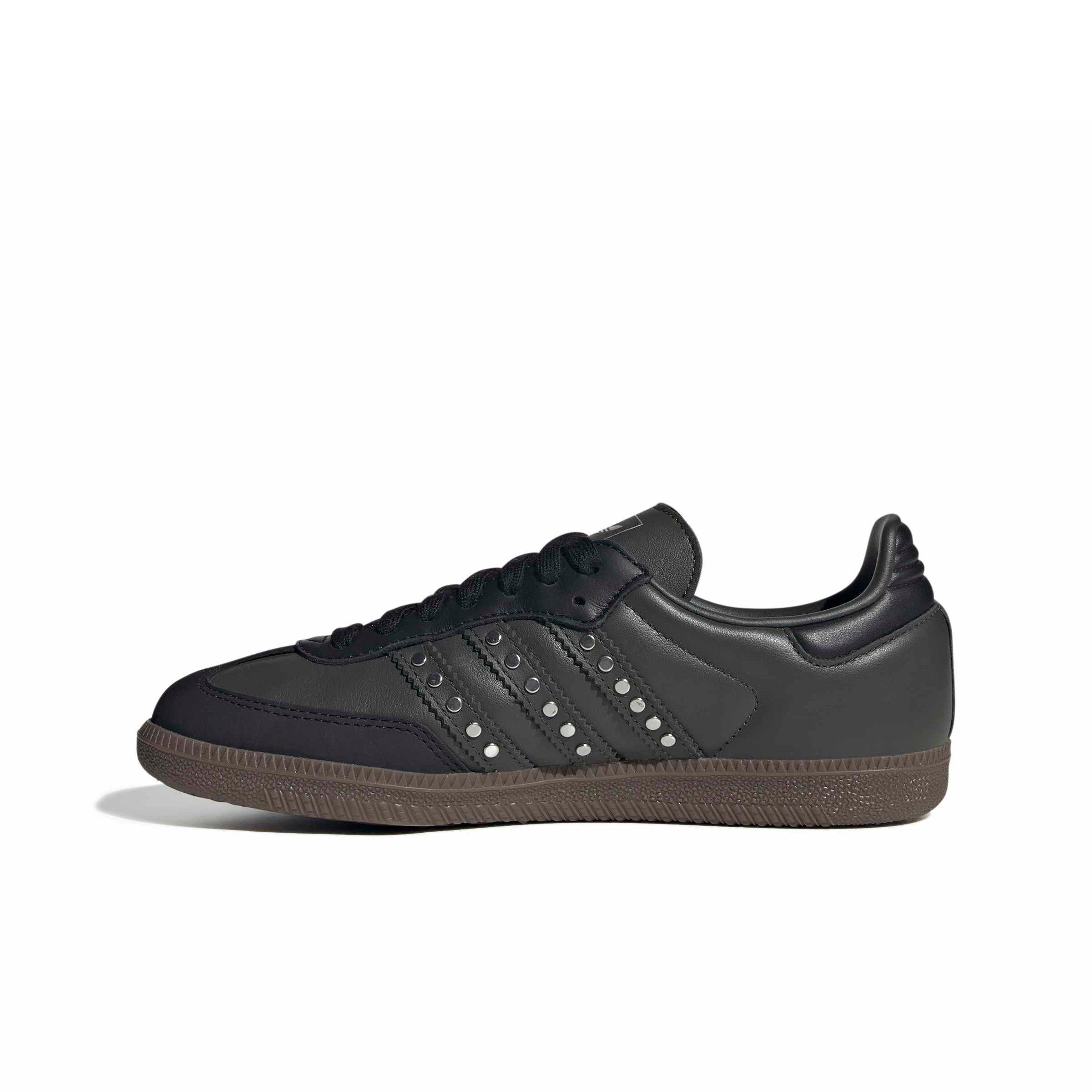 adidas Originals Samba OG "Core Black/Legend Earth/Gum 5" Women's Shoe - BLACK/EARTH/GUM Thumbnail View 2