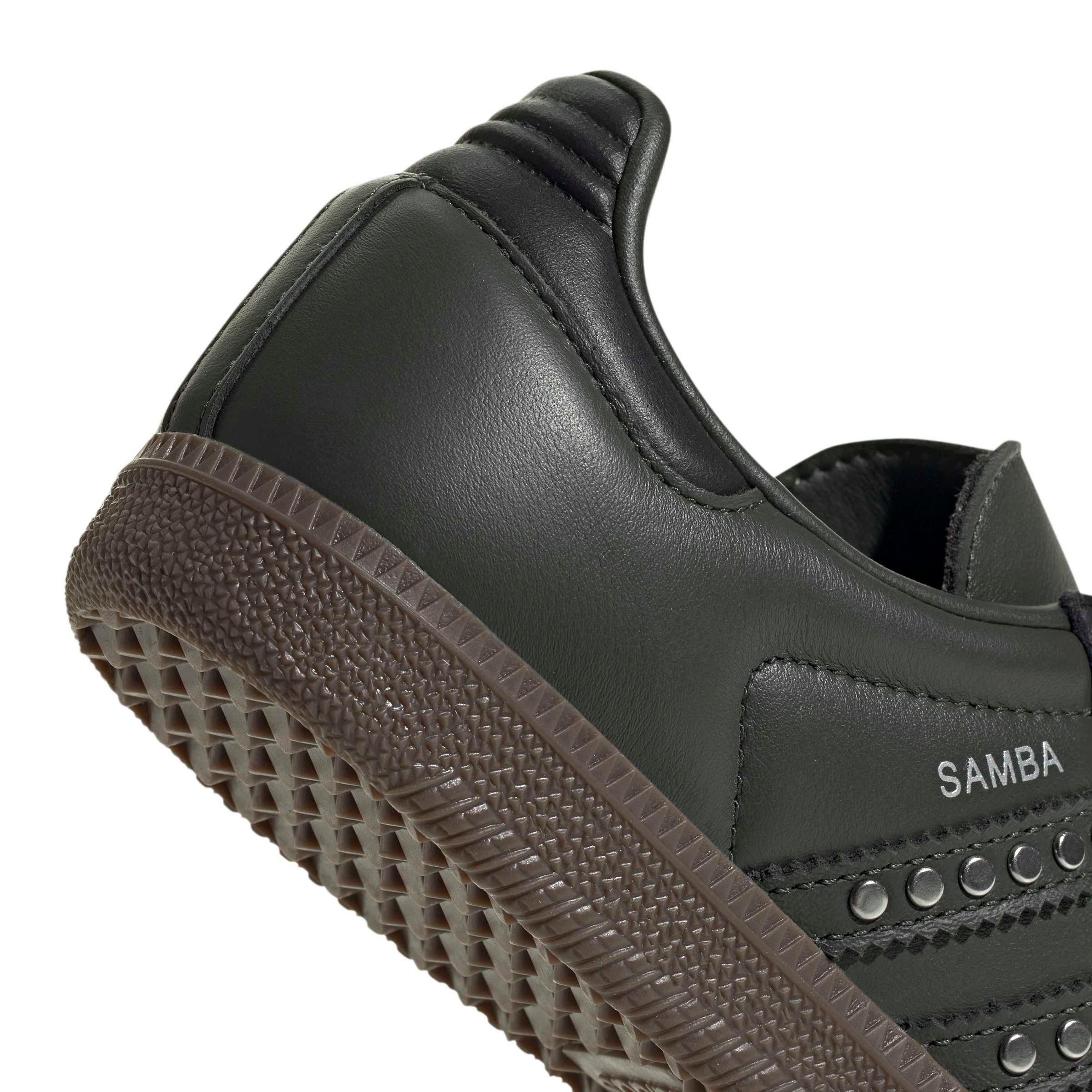 adidas Originals Samba OG "Core Black/Legend Earth/Gum 5" Women's Shoe - BLACK/EARTH/GUM Thumbnail View 8