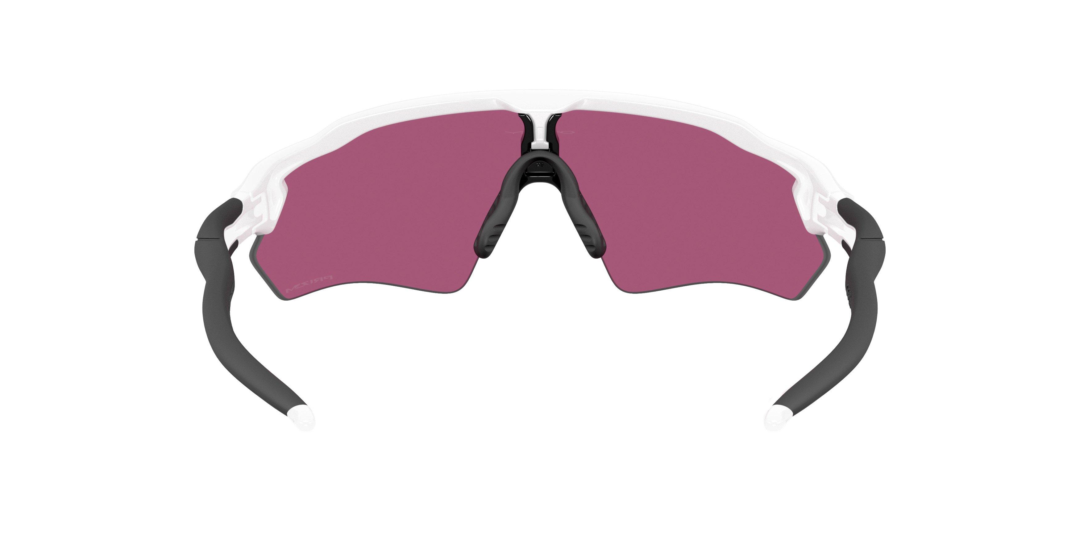 Oakley Radar EV Path S Prizm Field Sunglasses - Polished White - WHITE/RED Thumbnail View 2