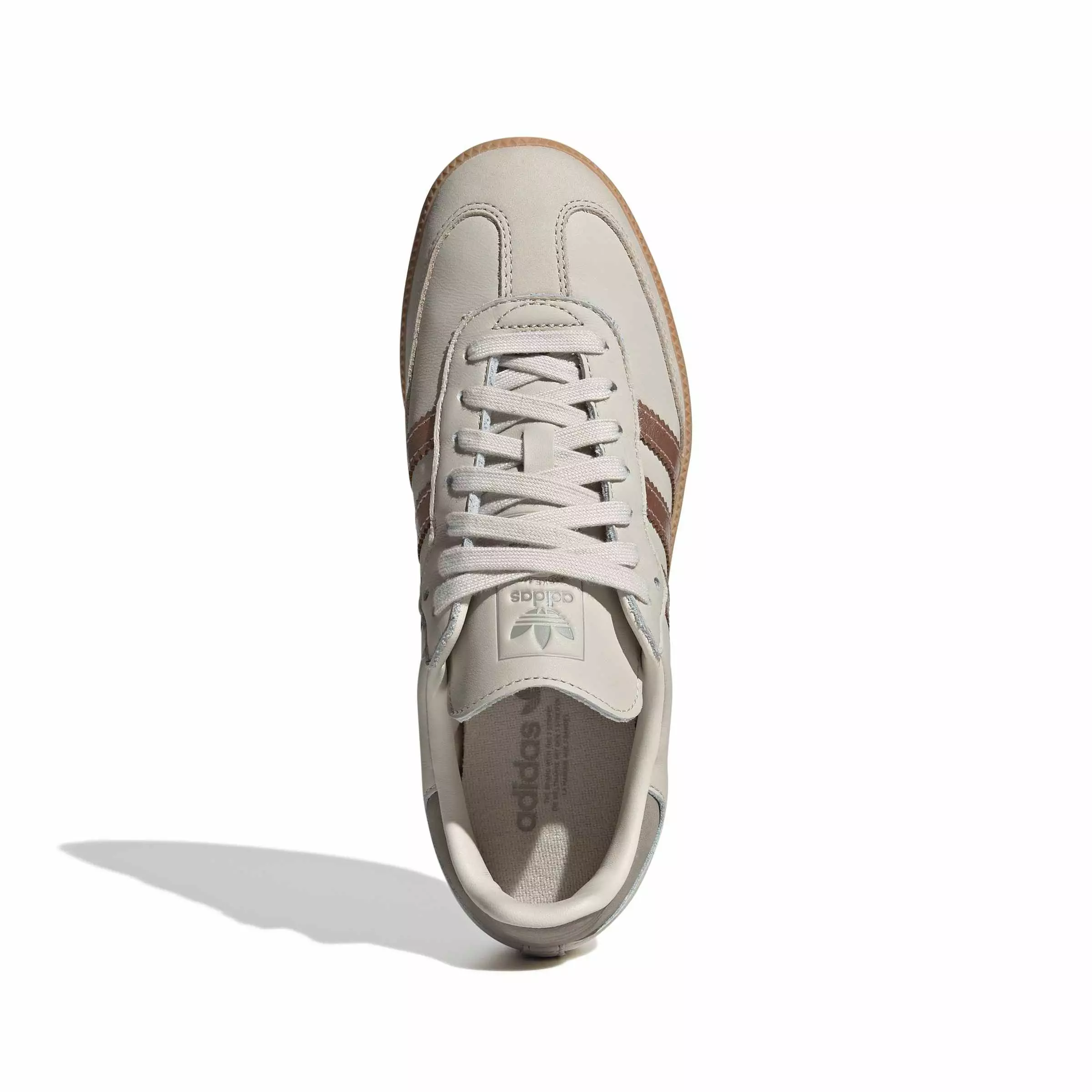 adidas Originals Samba OG "Clear Brown/Copper Metallic/Putty Beige" Women's Shoe - BROWN/COPPER/BEIGE