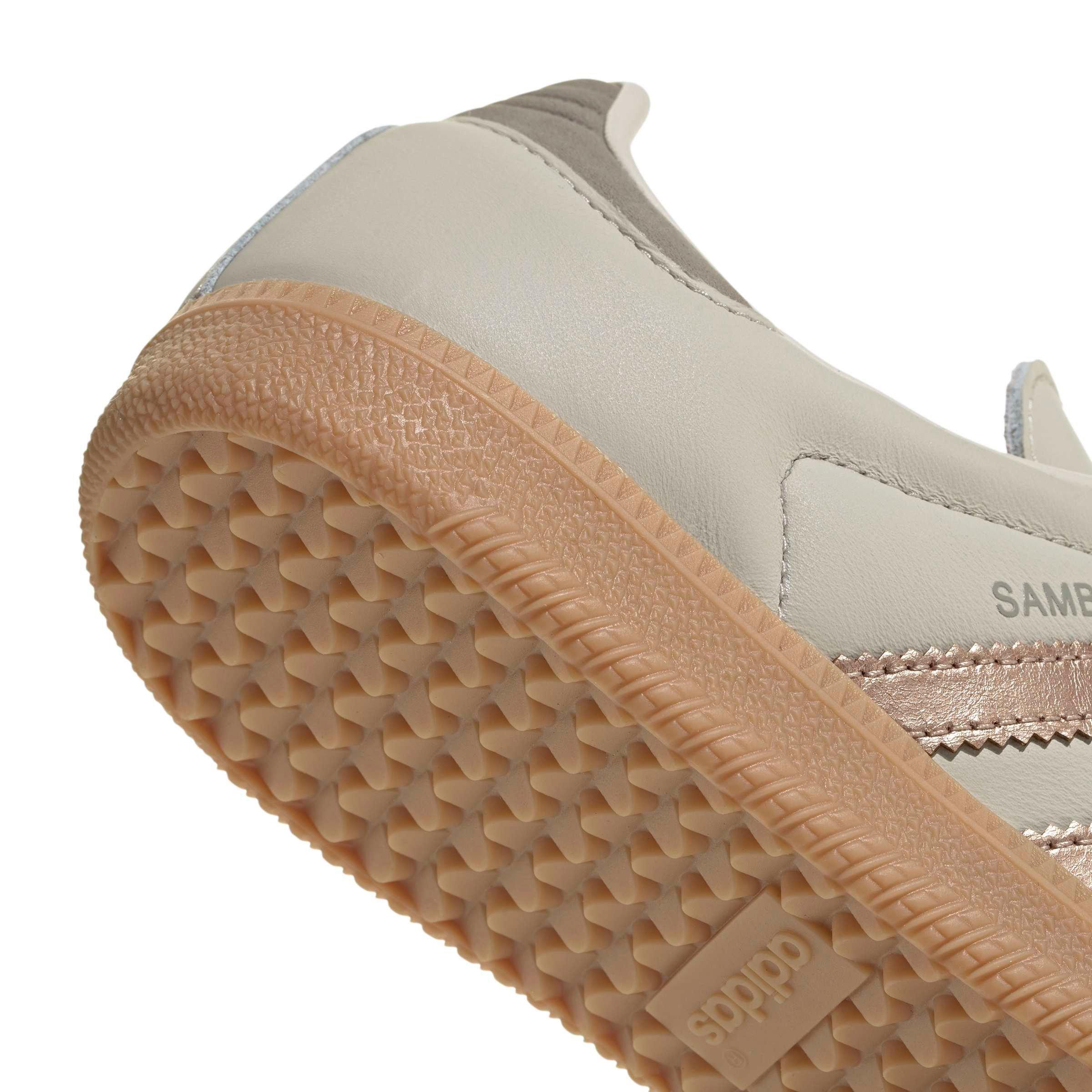 adidas Originals Samba OG "Clear Brown/Copper Metallic/Putty Beige" Women's Shoe - BROWN/COPPER/BEIGE Thumbnail View 7