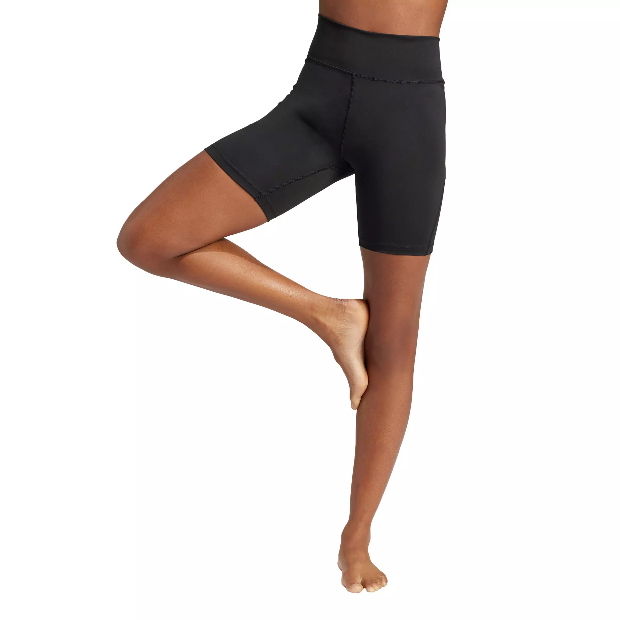 adidas Women's All Me Essentials 7-Inch Short Leggings-Black - BLACK