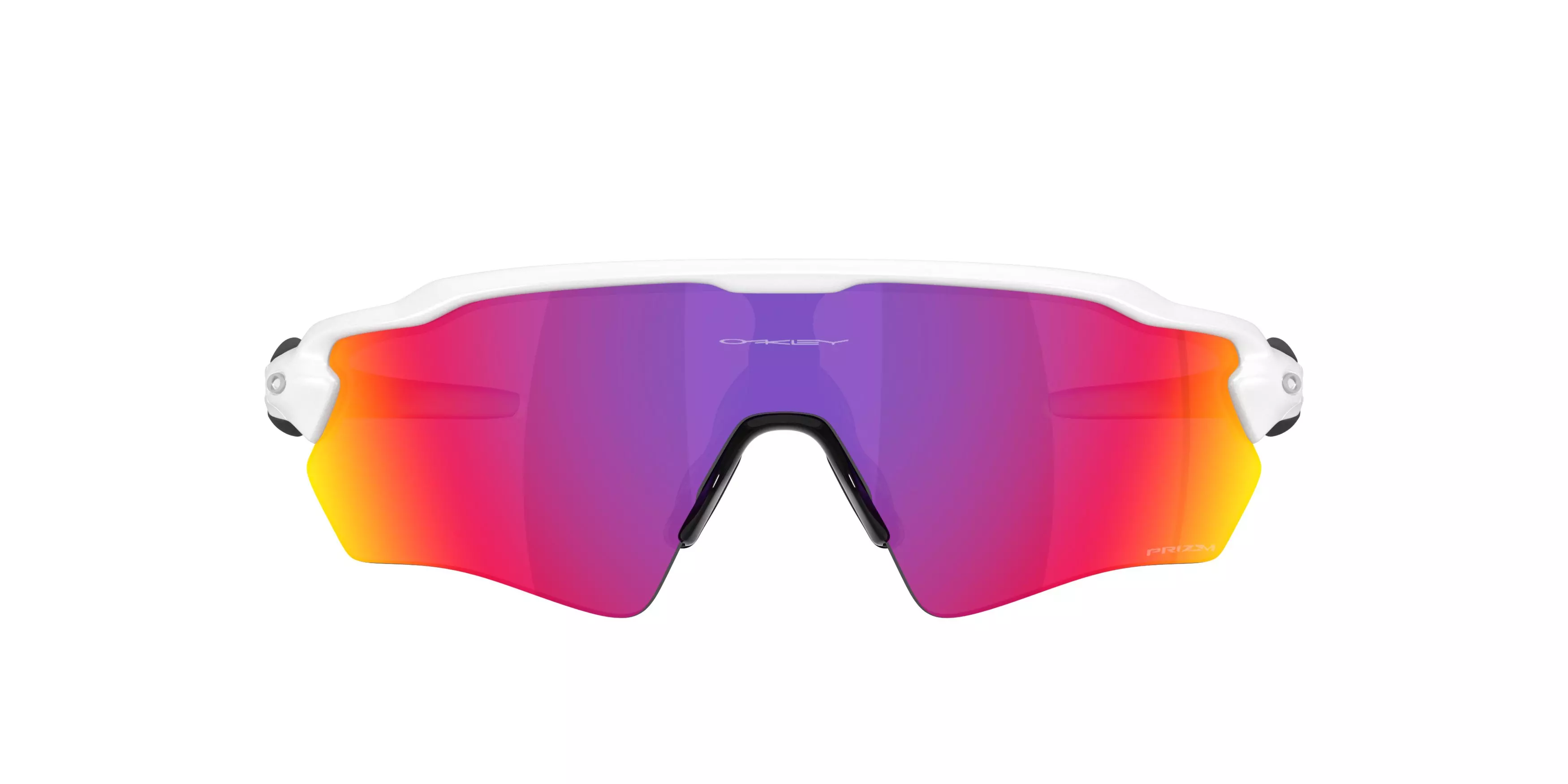 Oakley Radar EV Path S Prizm Road Sunglasses - Matte White - WHITE/RED