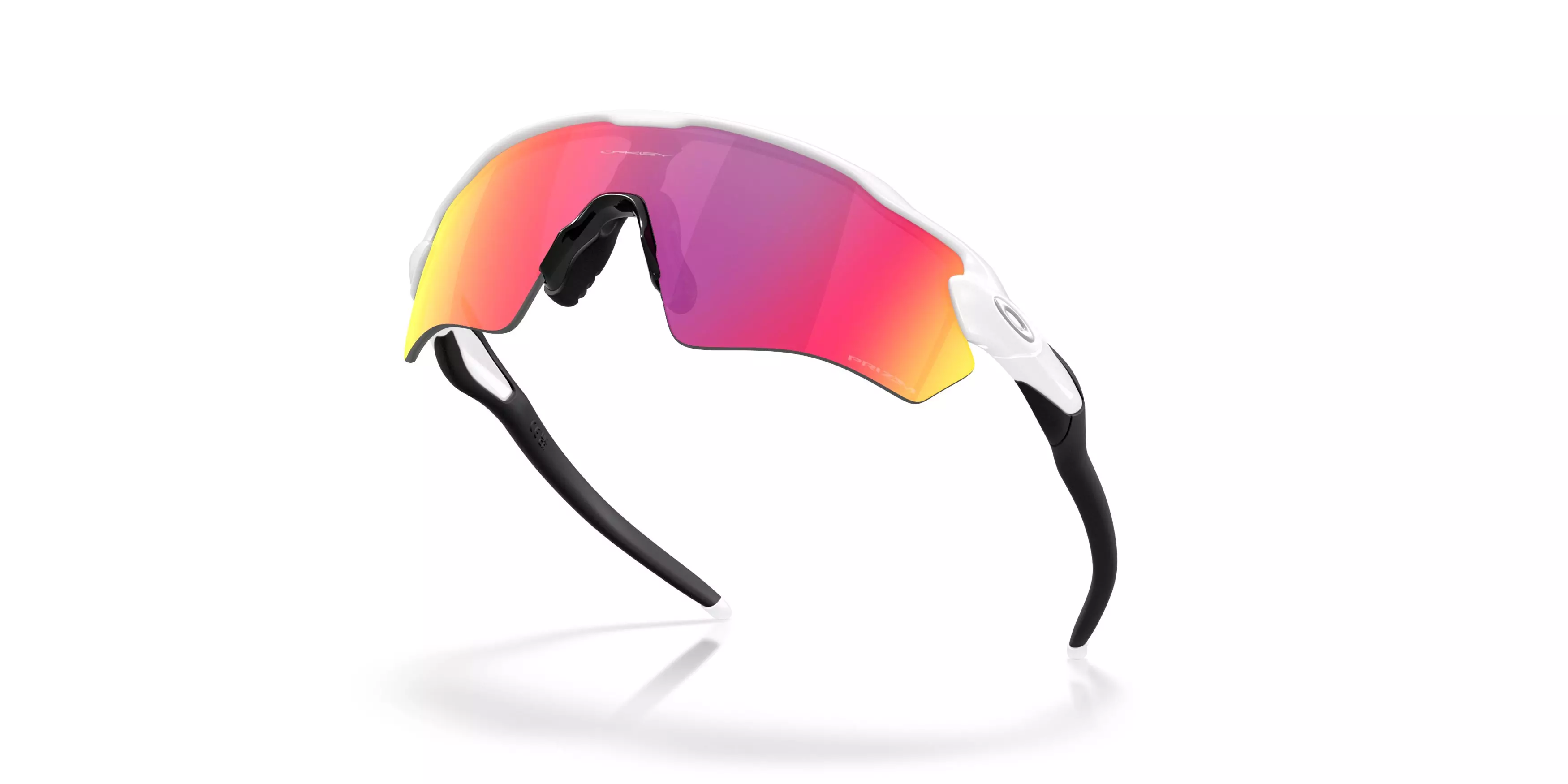 Oakley Radar EV Path S Prizm Road Sunglasses - Matte White - WHITE/RED
