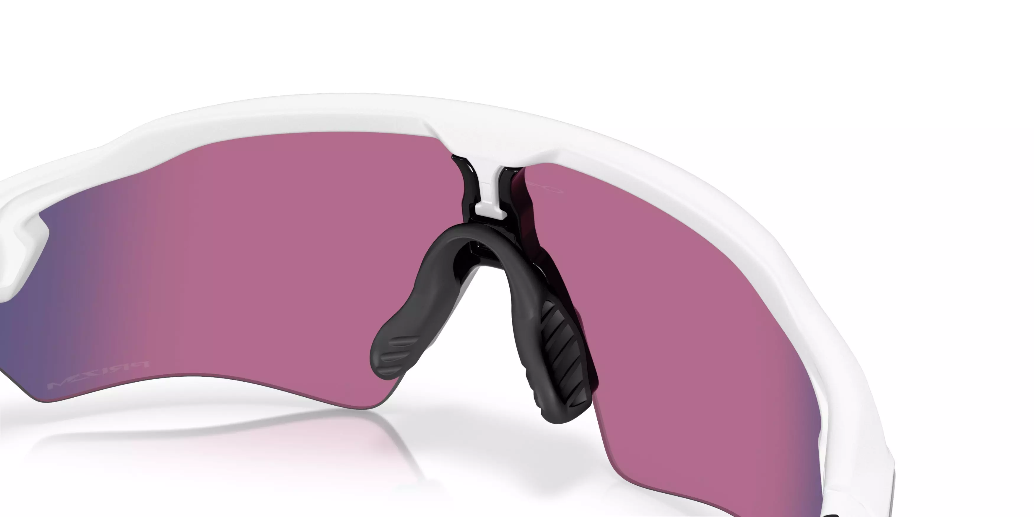 Oakley Radar EV Path S Prizm Road Sunglasses - Matte White - WHITE/RED