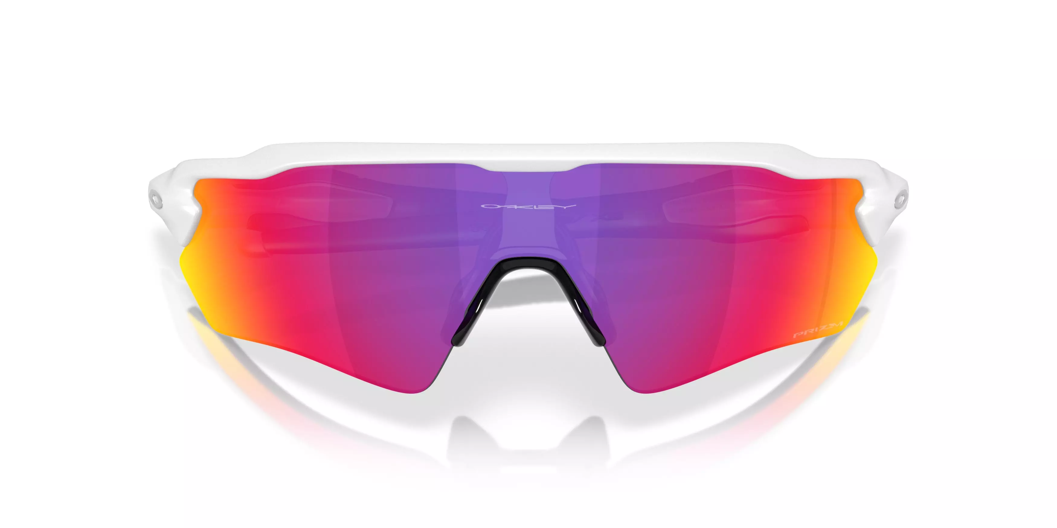 Oakley Radar EV Path S Prizm Road Sunglasses - Matte White - WHITE/RED