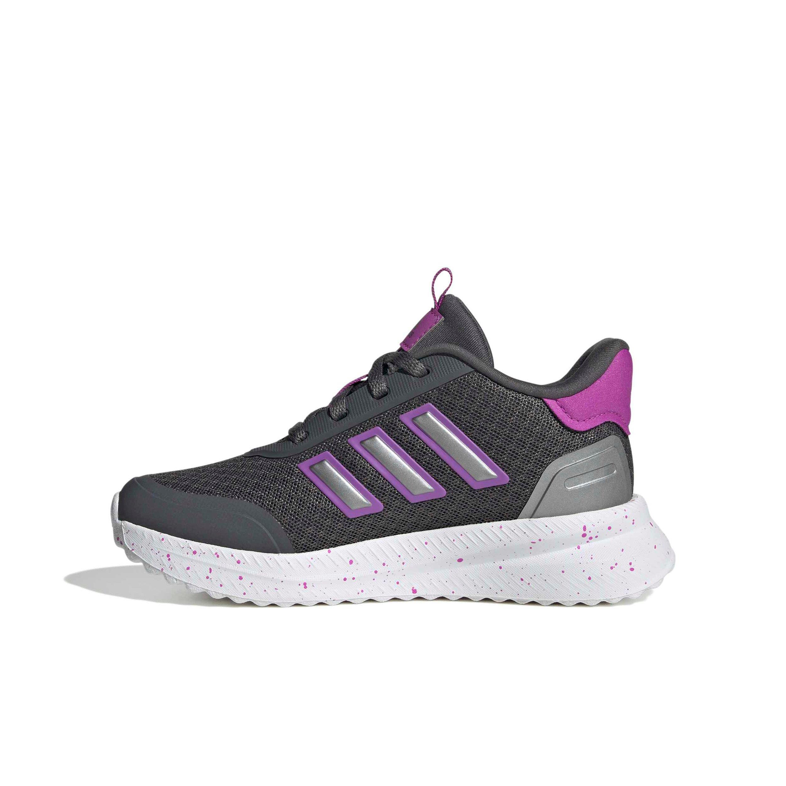 adidas X_PLRPATH "Grey Five/Purple Burst/Iron Metallic" Preschool Girls' Shoe - GREY/PURPLE/IRON