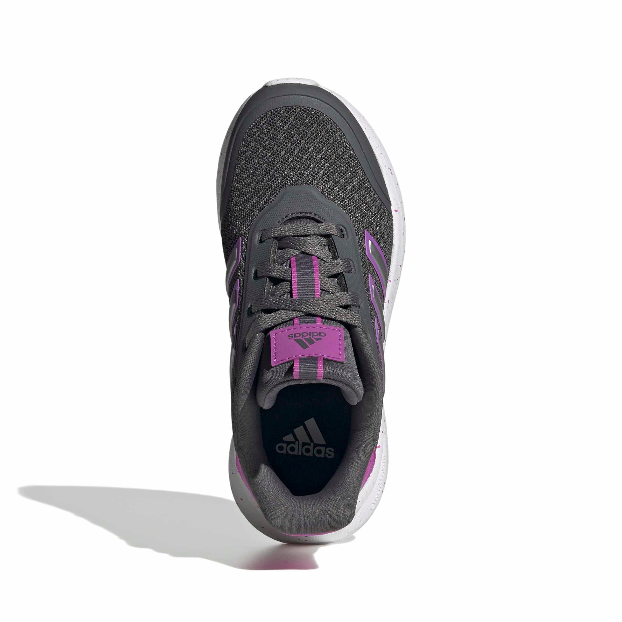 adidas X_PLRPATH "Grey Five/Purple Burst/Iron Metallic" Preschool Girls' Shoe - GREY/PURPLE/IRON