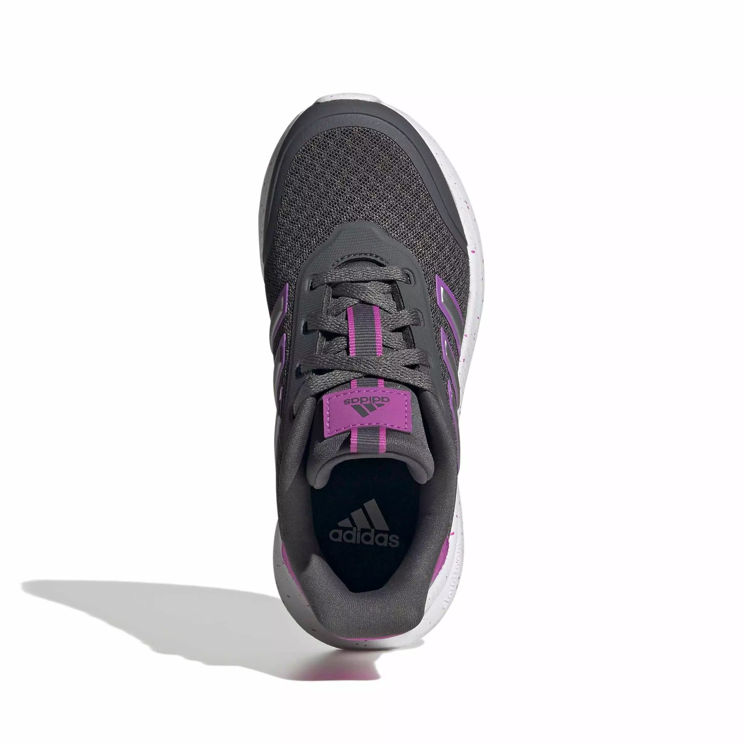 adidas X_PLRPATH "Grey Five/Purple Burst/Iron Metallic" Preschool Girls' Shoe - GREY/PURPLE/IRON