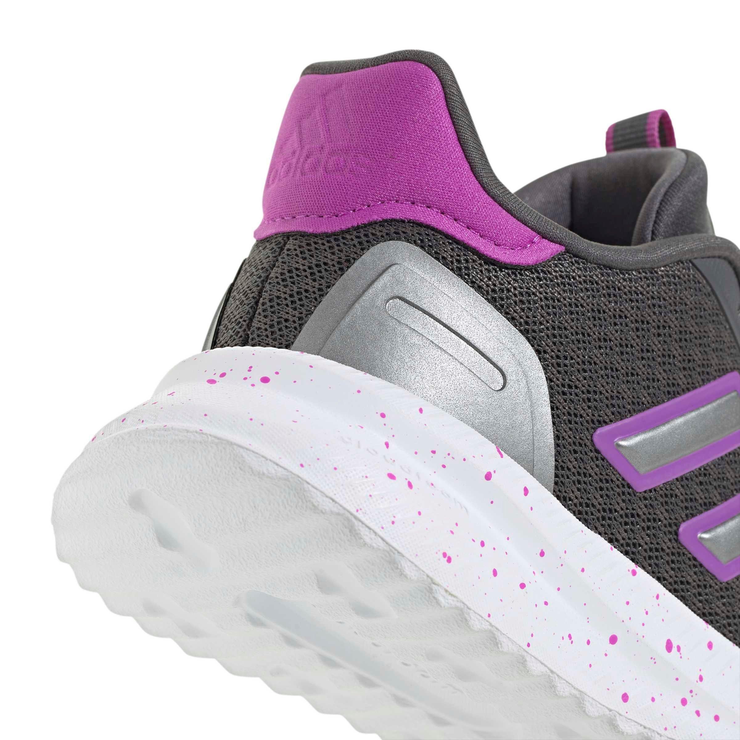 adidas X_PLRPATH "Grey Five/Purple Burst/Iron Metallic" Preschool Girls' Shoe - GREY/PURPLE/IRON