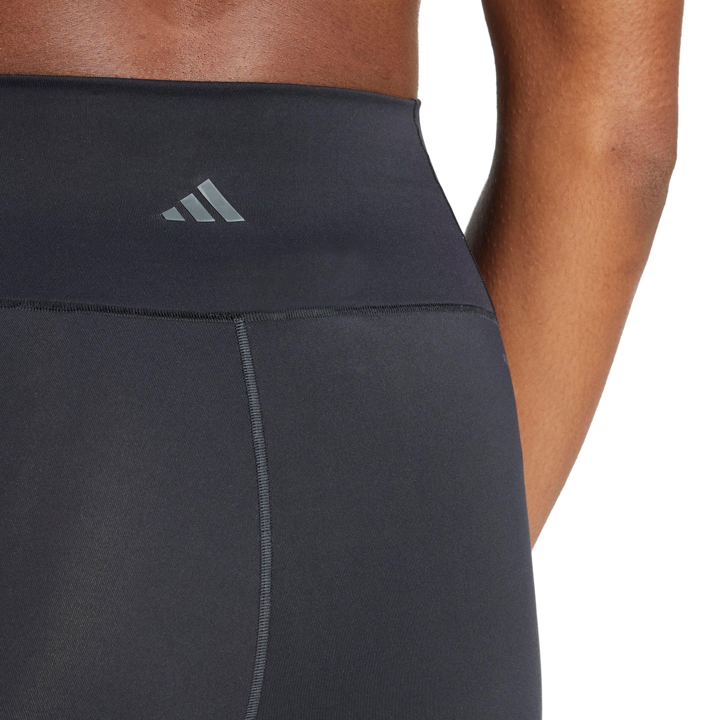 adidas Women's All Me Luxe 7/8 Leggings-Black - BLACK Thumbnail View 3