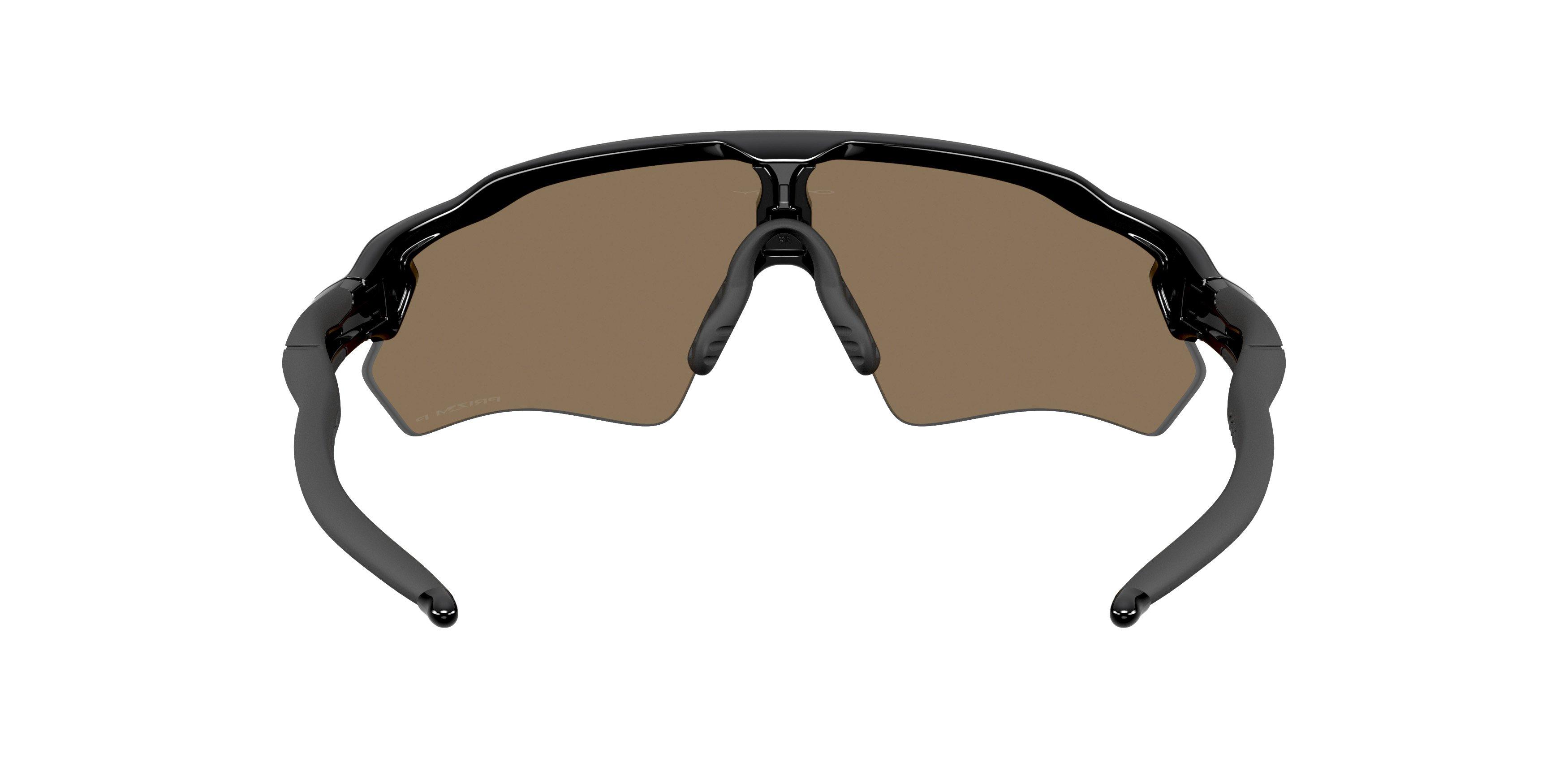 Oakley Radar EV Path S Prizm 24K Polarized Sunglasses - Polished Black - BLACK/GOLD Thumbnail View 2