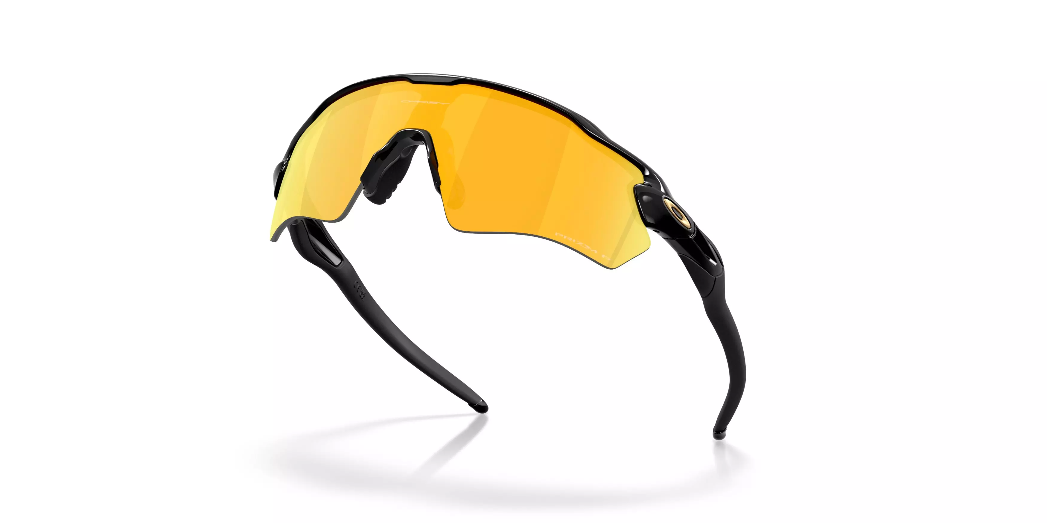 Oakley Radar EV Path S Prizm 24K Polarized Sunglasses - Polished Black - BLACK/GOLD