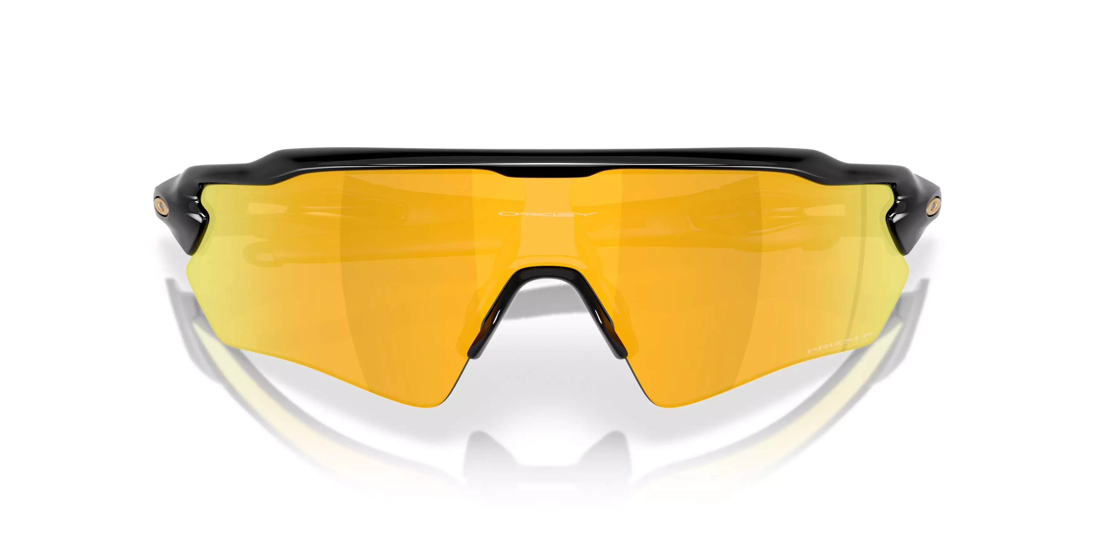 Oakley Radar EV Path S Prizm 24K Polarized Sunglasses - Polished Black - BLACK/GOLD
