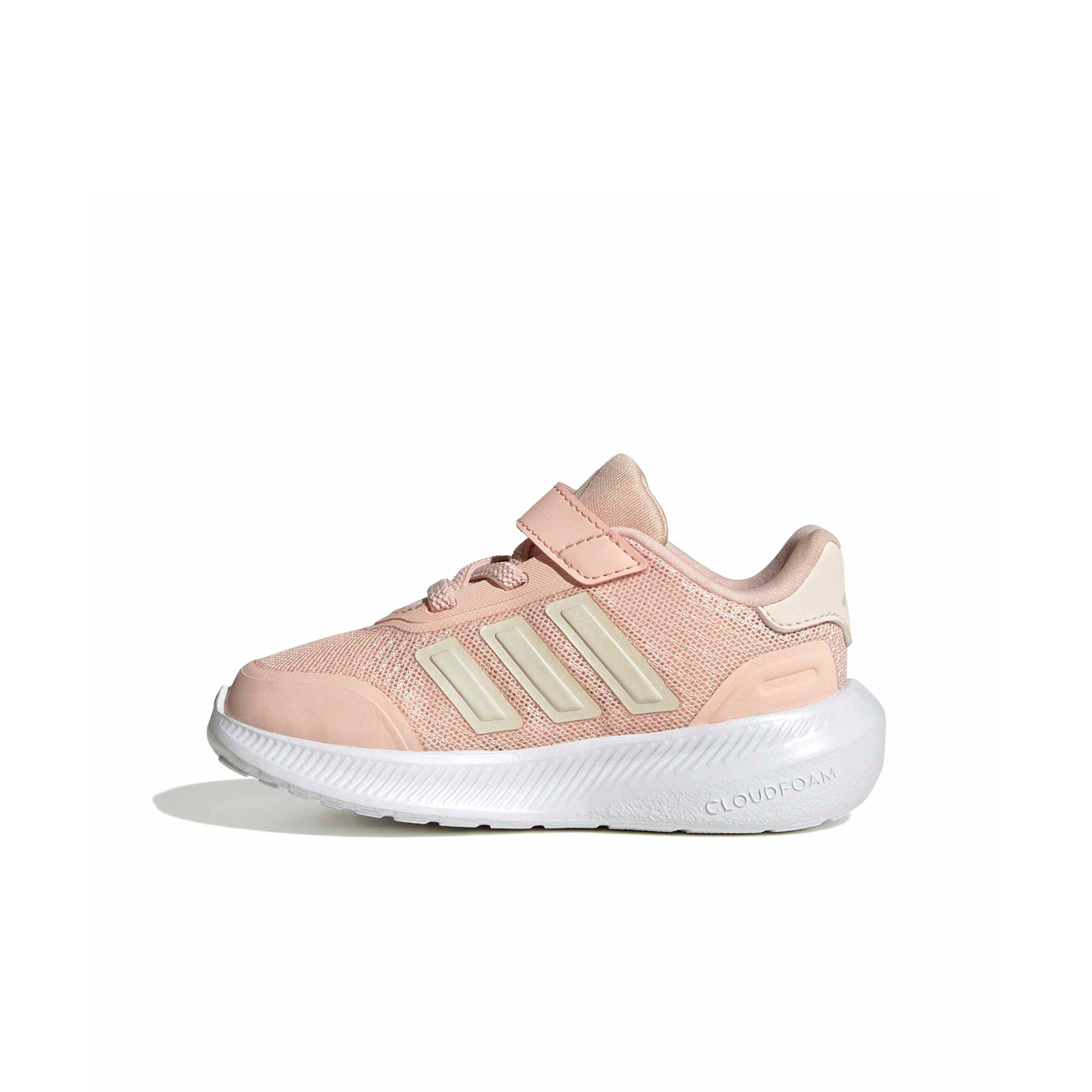 adidas X_PLRPATH "Blush Pink/Ice Gold Metallic/Wonder White" Infant Girls' Shoe - PINK/GOLD/WHITE