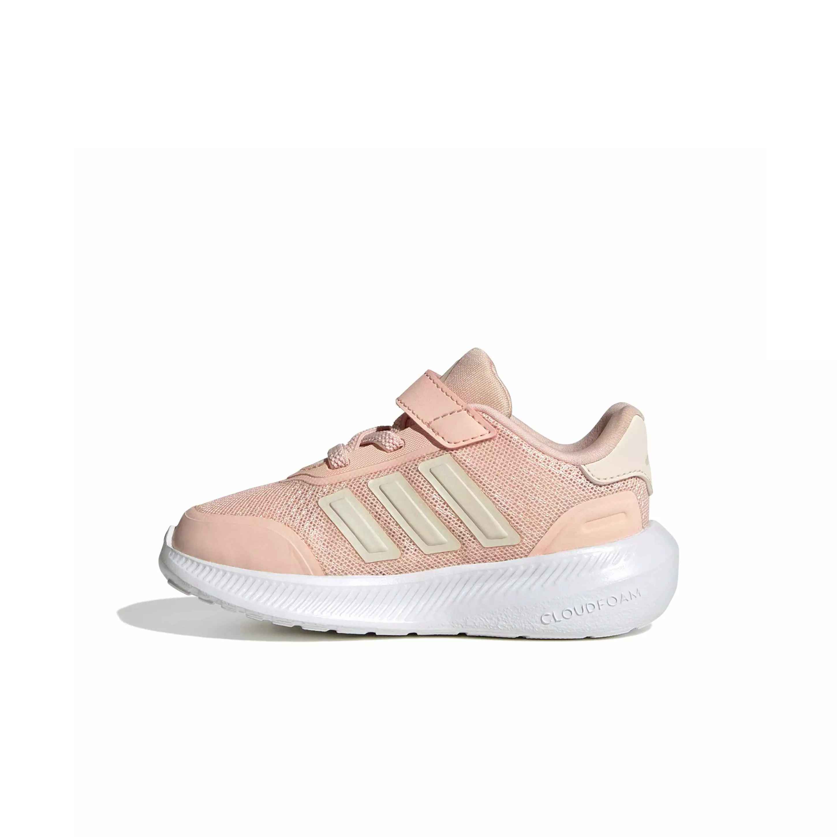 adidas X_PLRPATH "Blush Pink/Ice Gold Metallic/Wonder White" Infant Girls' Shoe - PINK/GOLD/WHITE