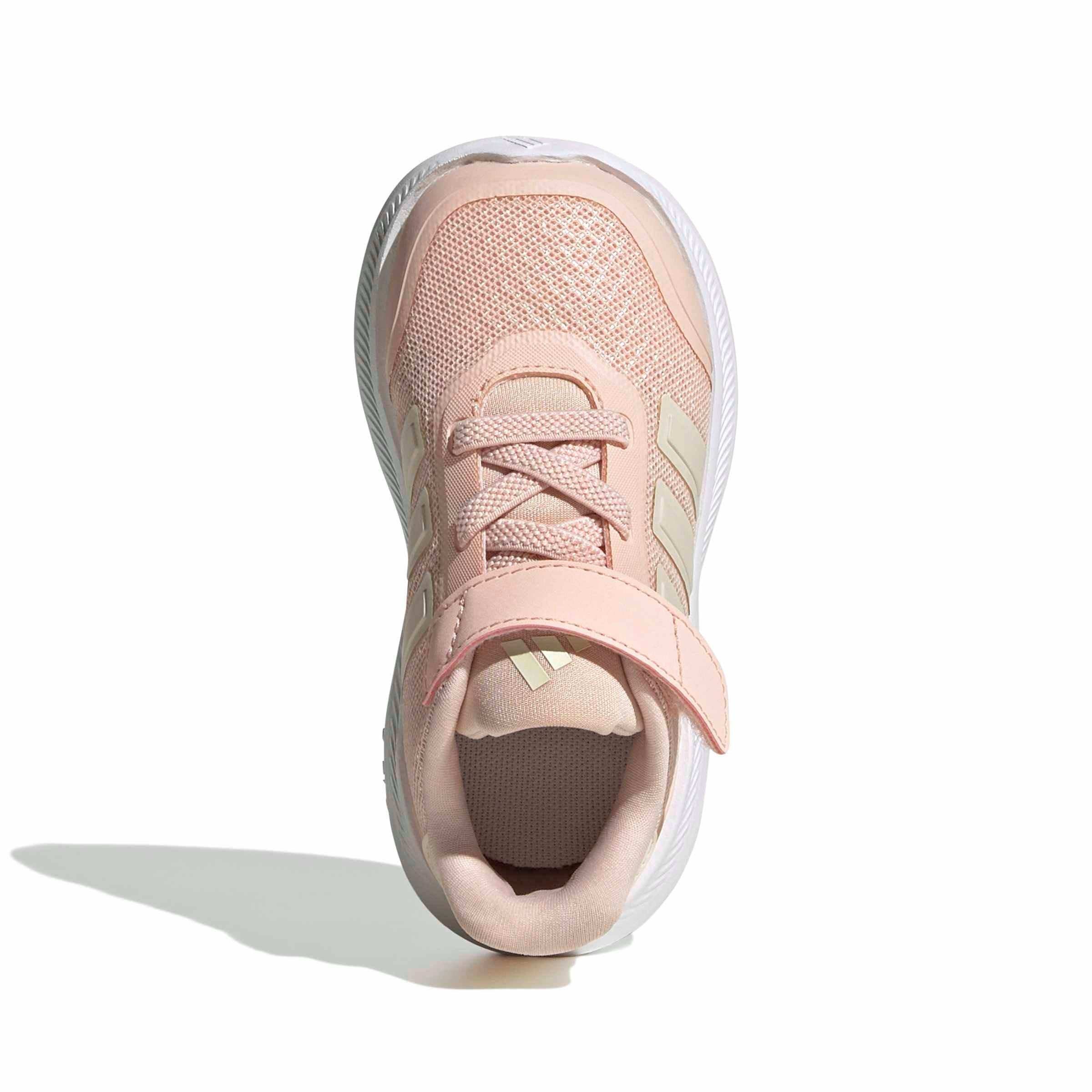 adidas X_PLRPATH "Blush Pink/Ice Gold Metallic/Wonder White" Infant Girls' Shoe - PINK/GOLD/WHITE