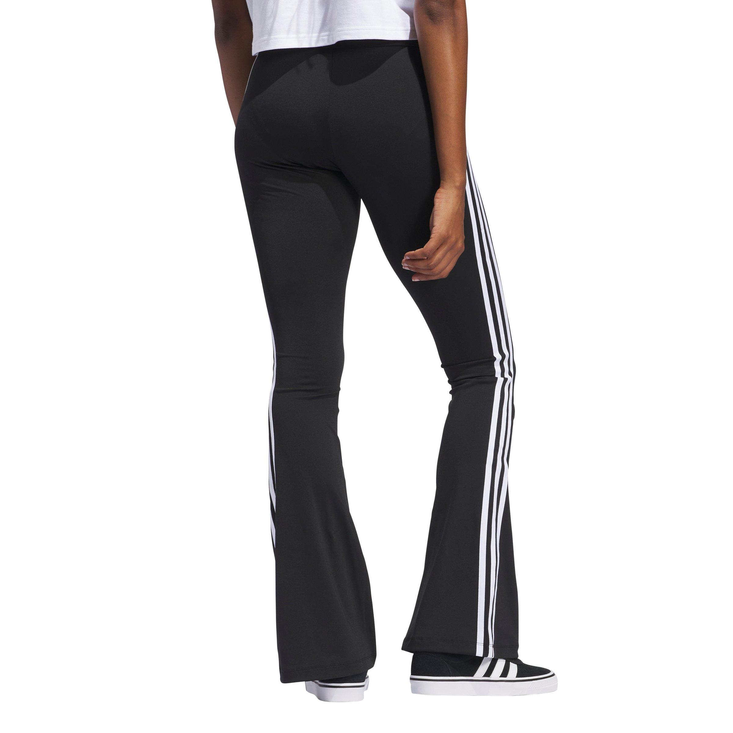 adidas Originals Women's Flared Leggings-Black - BLACK Thumbnail View 2