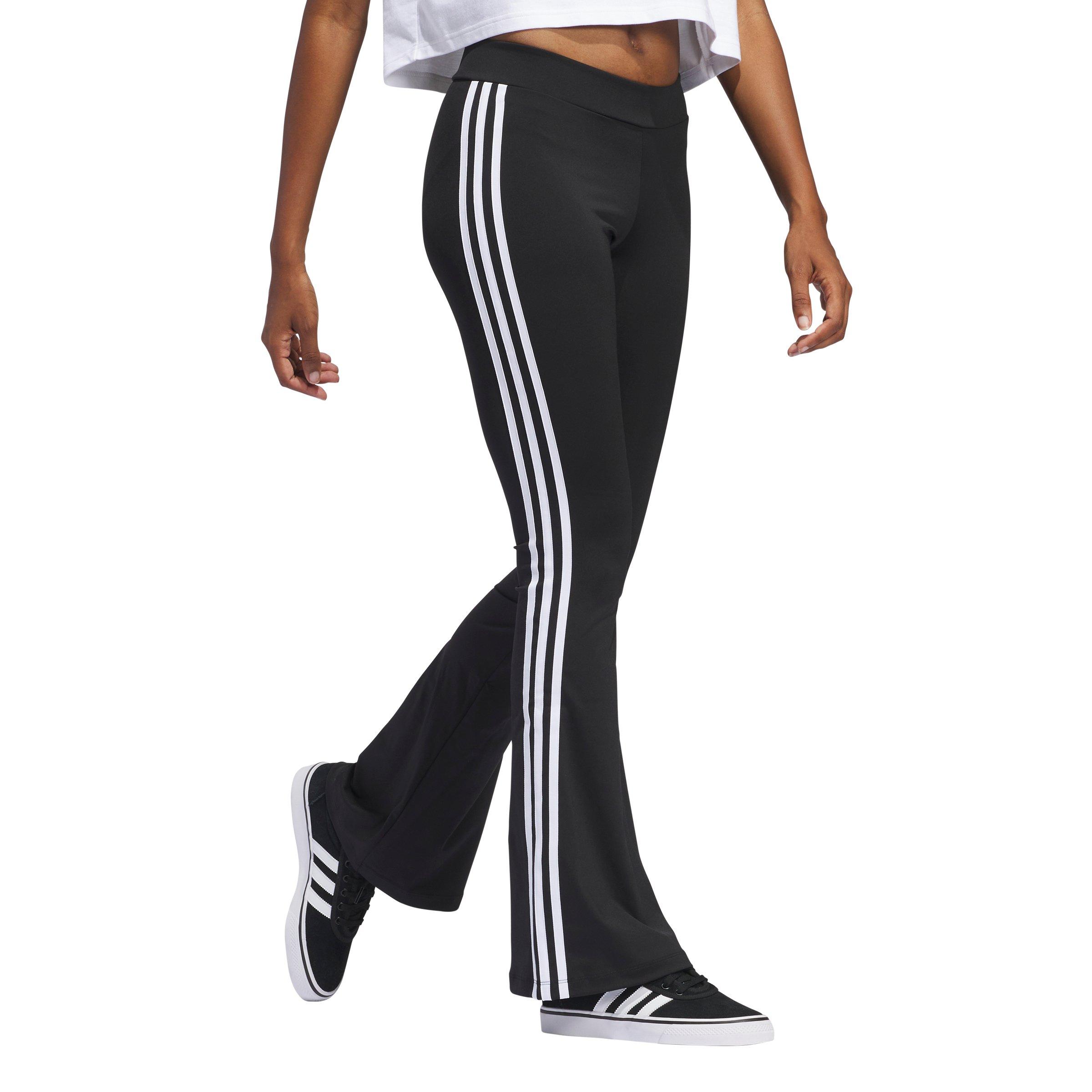 adidas Originals Women's Flared Leggings-Black - BLACK Thumbnail View 5