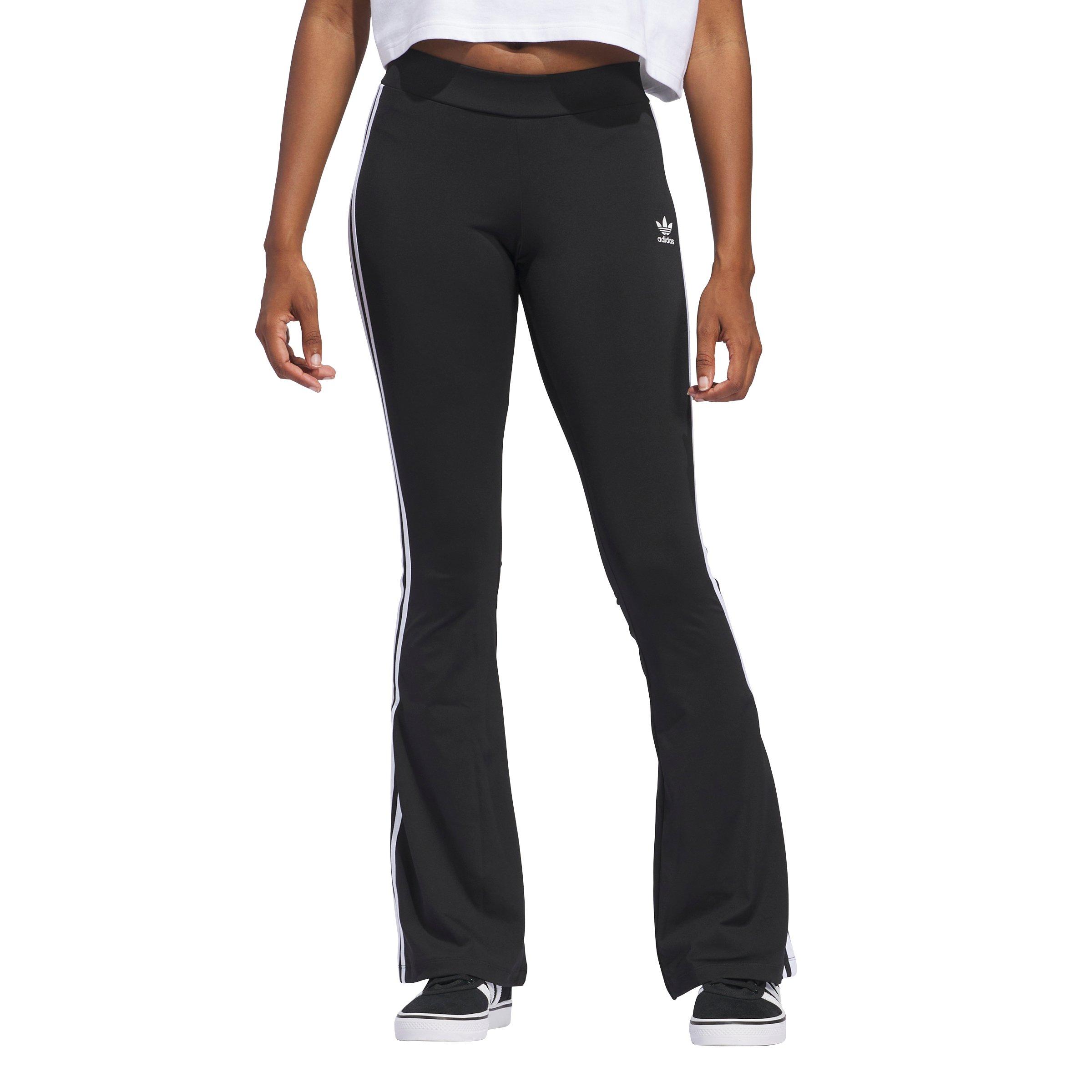 adidas Originals Women's Flared Leggings-Black - BLACK Thumbnail View 1