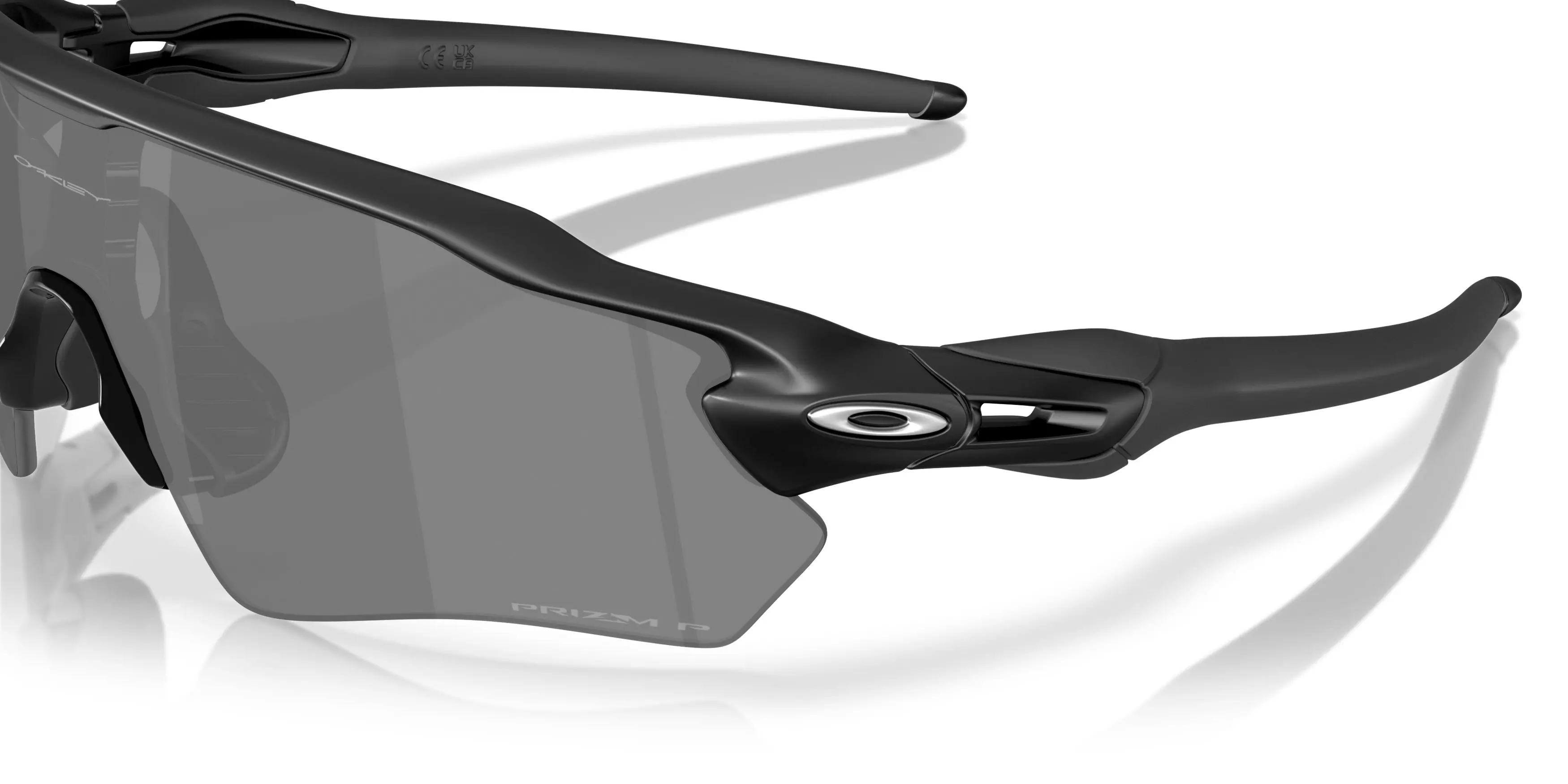Oakley Radar EV Path S Prizm Black Sunglasses - Matte Black - BLACK/GREY