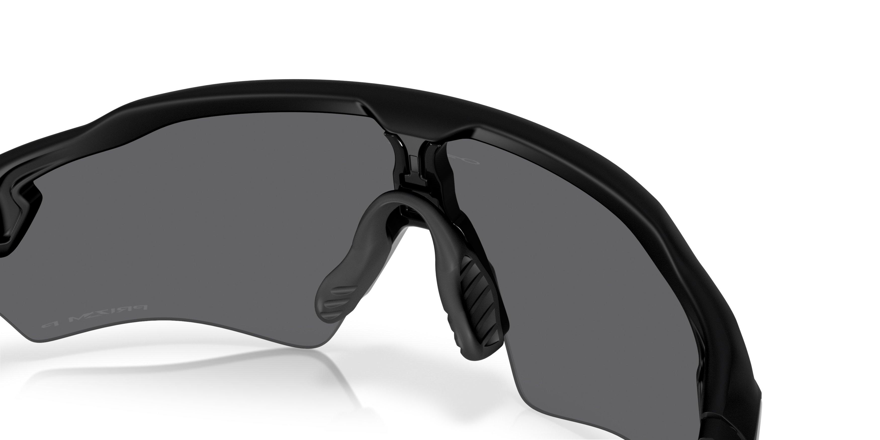 Oakley Radar EV Path S Prizm Black Sunglasses - Matte Black - BLACK/GREY Thumbnail View 6