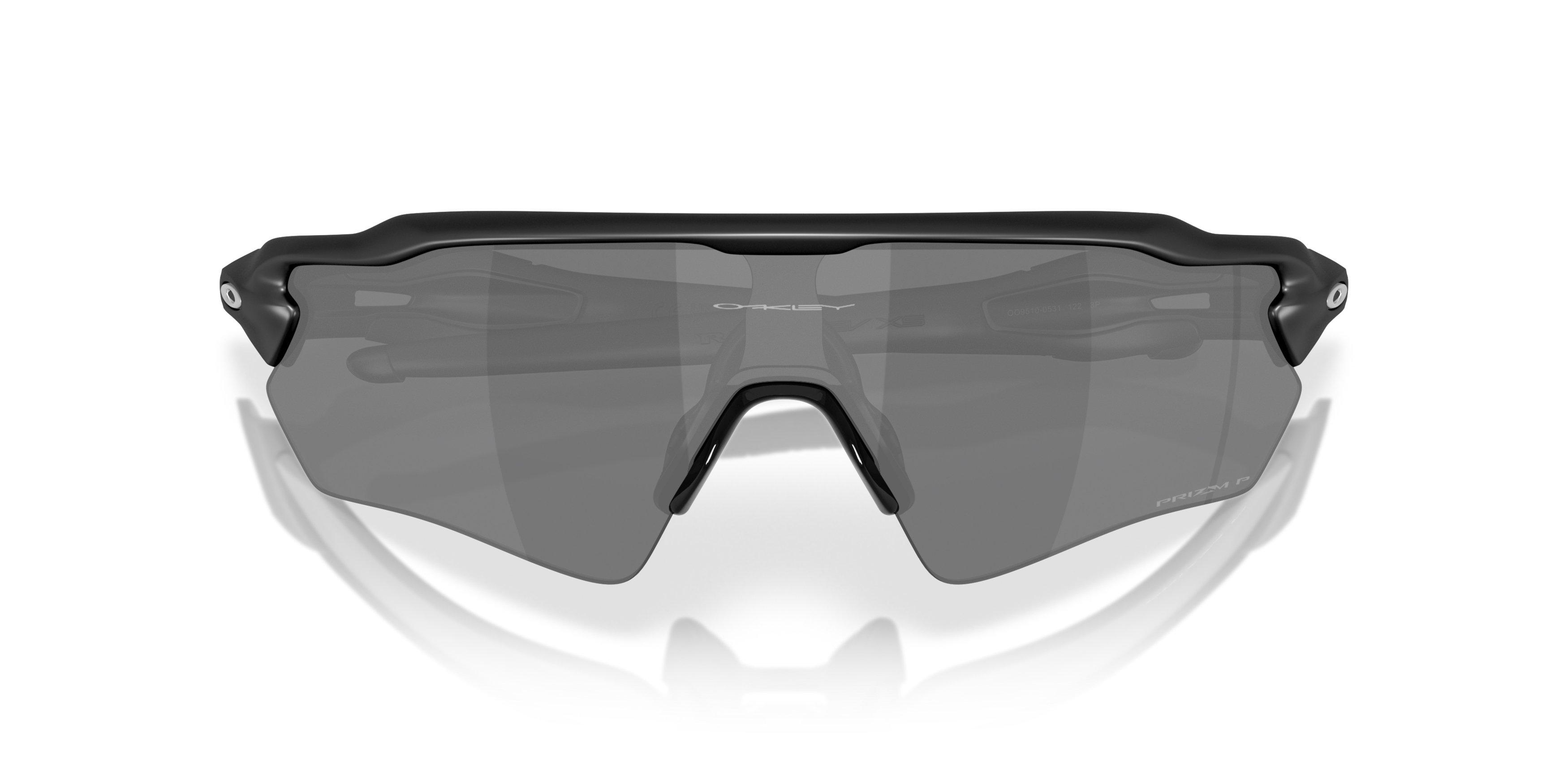 Oakley Radar EV Path S Prizm Black Sunglasses - Matte Black - BLACK/GREY Thumbnail View 7