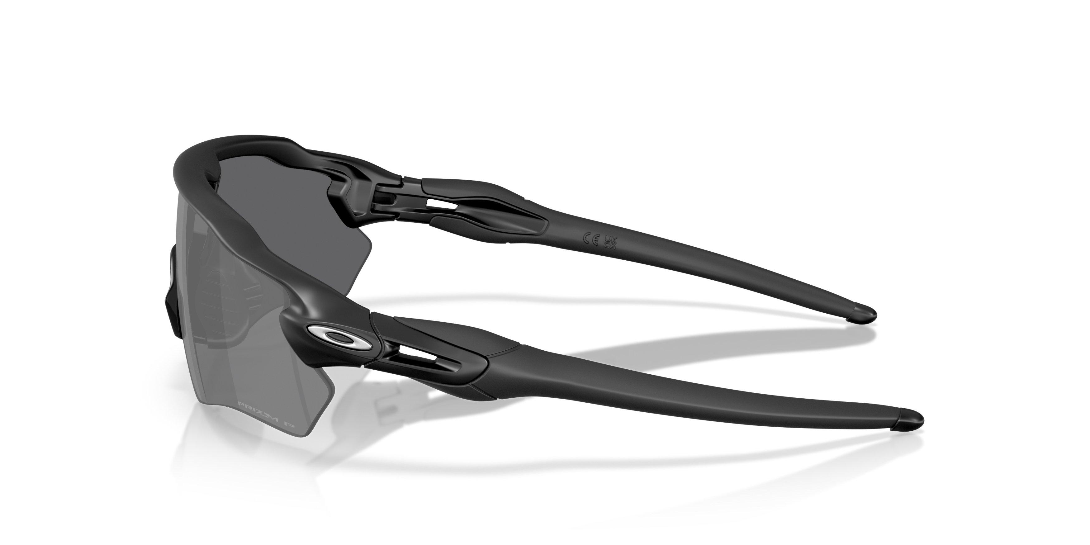 Oakley Radar EV Path S Prizm Black Sunglasses - Matte Black - BLACK/GREY Thumbnail View 8