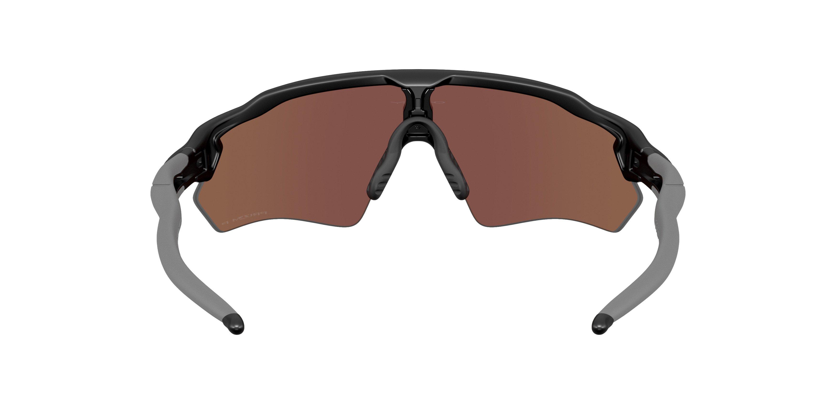 Oakley Radar EV Path S Prizm Deep Water Polarized Sunglasses - Matte Black - BLACK/BLUE Thumbnail View 2