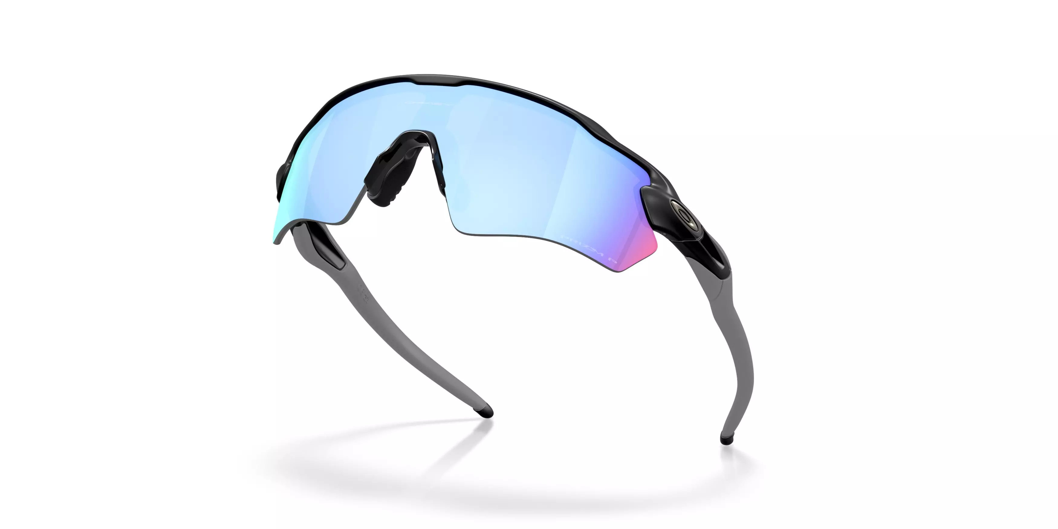 Oakley Radar EV Path S Prizm Deep Water Polarized Sunglasses - Matte Black - BLACK/BLUE