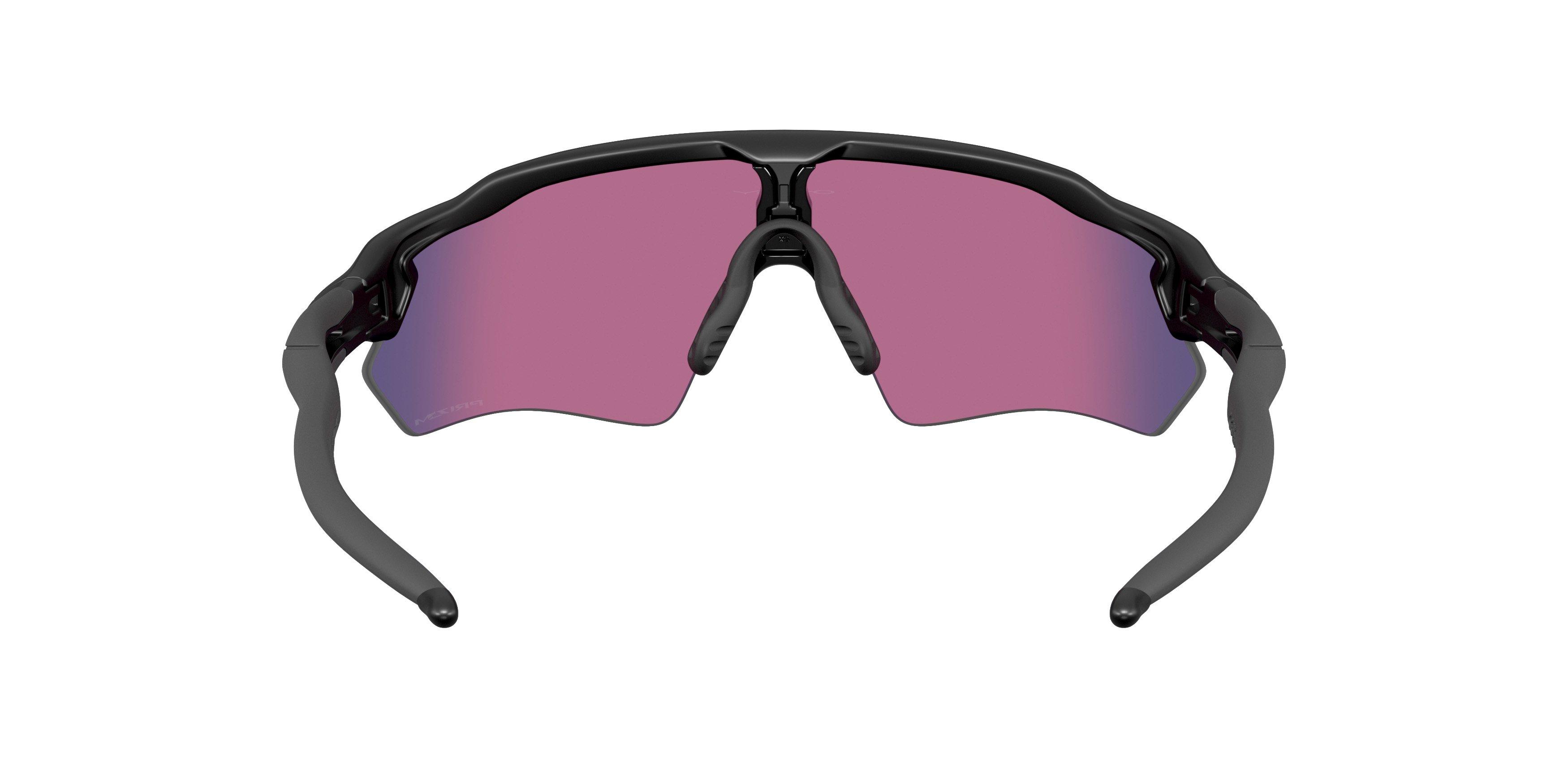 Oakley Radar EV Path S Prizm Road Sunglasses - Matte Black - BLACK/RED Thumbnail View 2