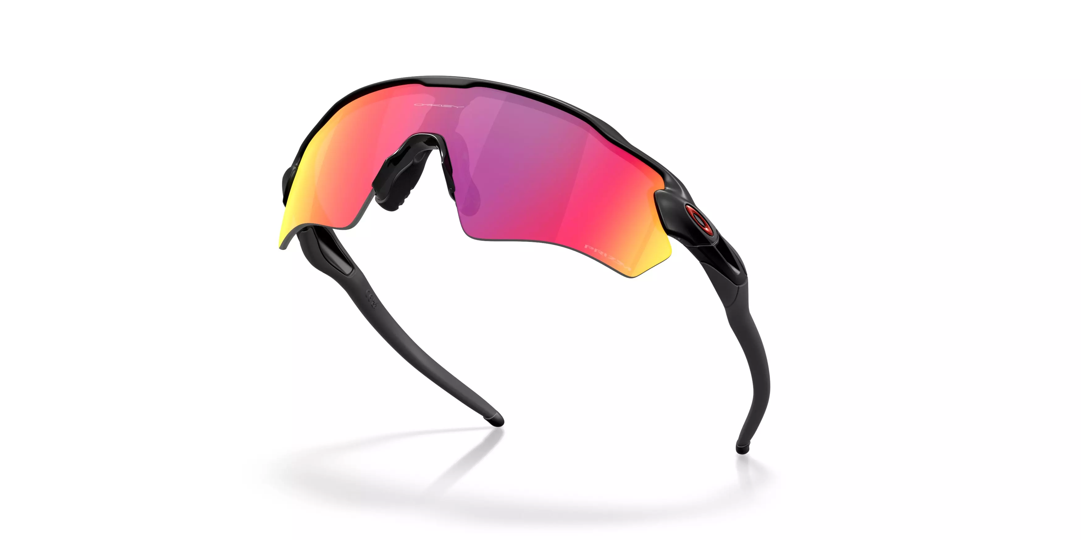 Oakley Radar EV Path S Prizm Road Sunglasses - Matte Black - BLACK/RED