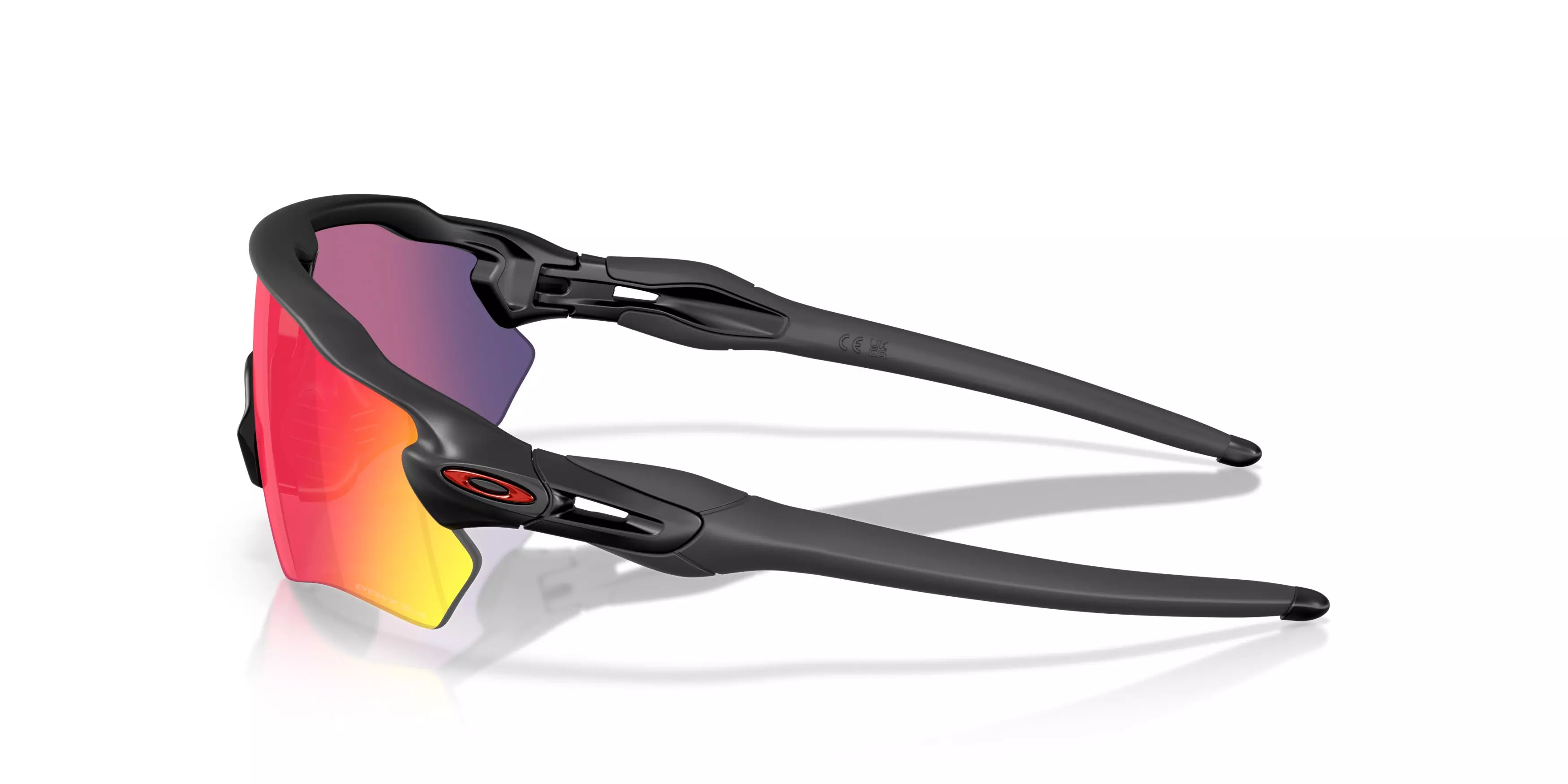 Oakley Radar EV Path S Prizm Road Sunglasses - Matte Black - BLACK/RED